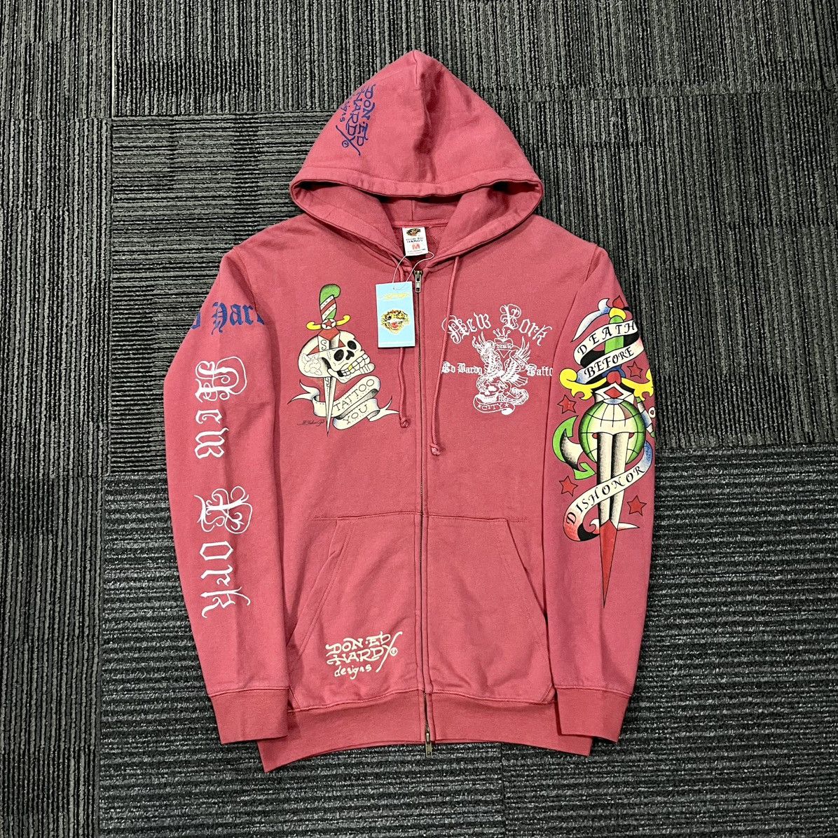 Ed Hardy Ed Hardy Tatoo Zip Hoodie Size US M / EU 48-50 / 2 - 1 Thumbnail