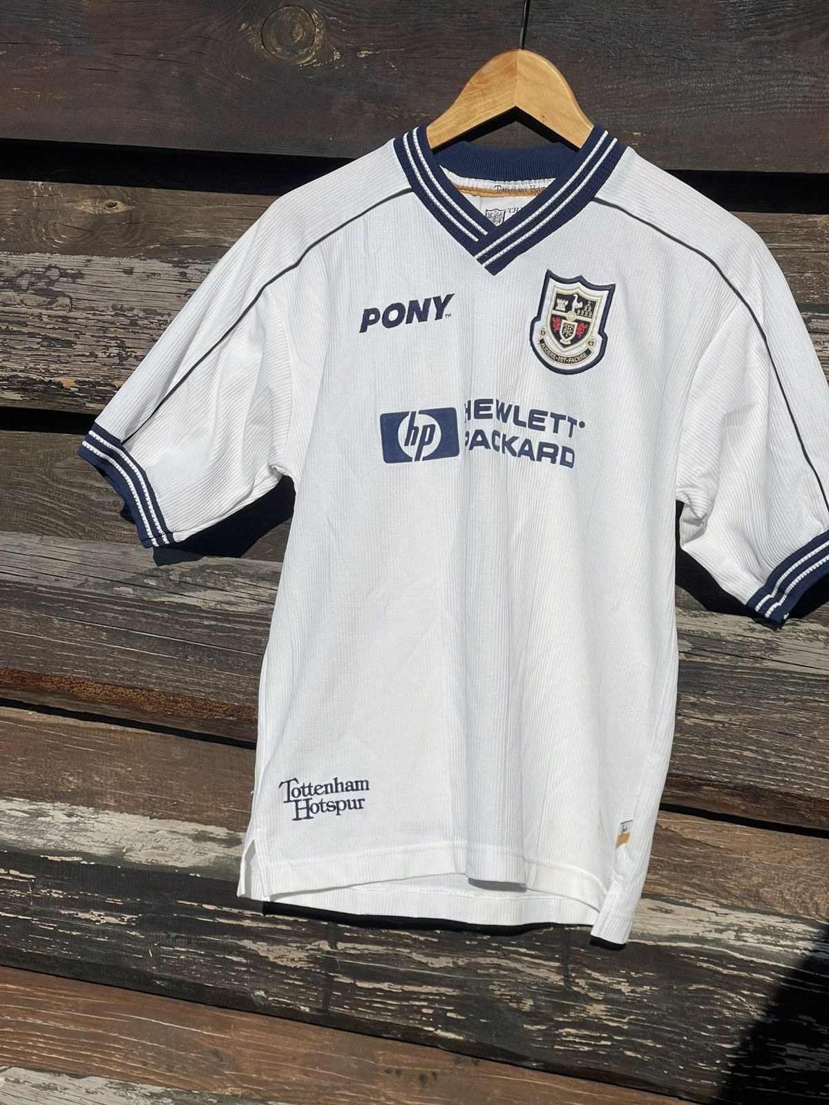 PONY 90’s Pony Tottenham Vintage soccer jersey Size US S / EU 44-46 / 1 - 2 Thumbnail