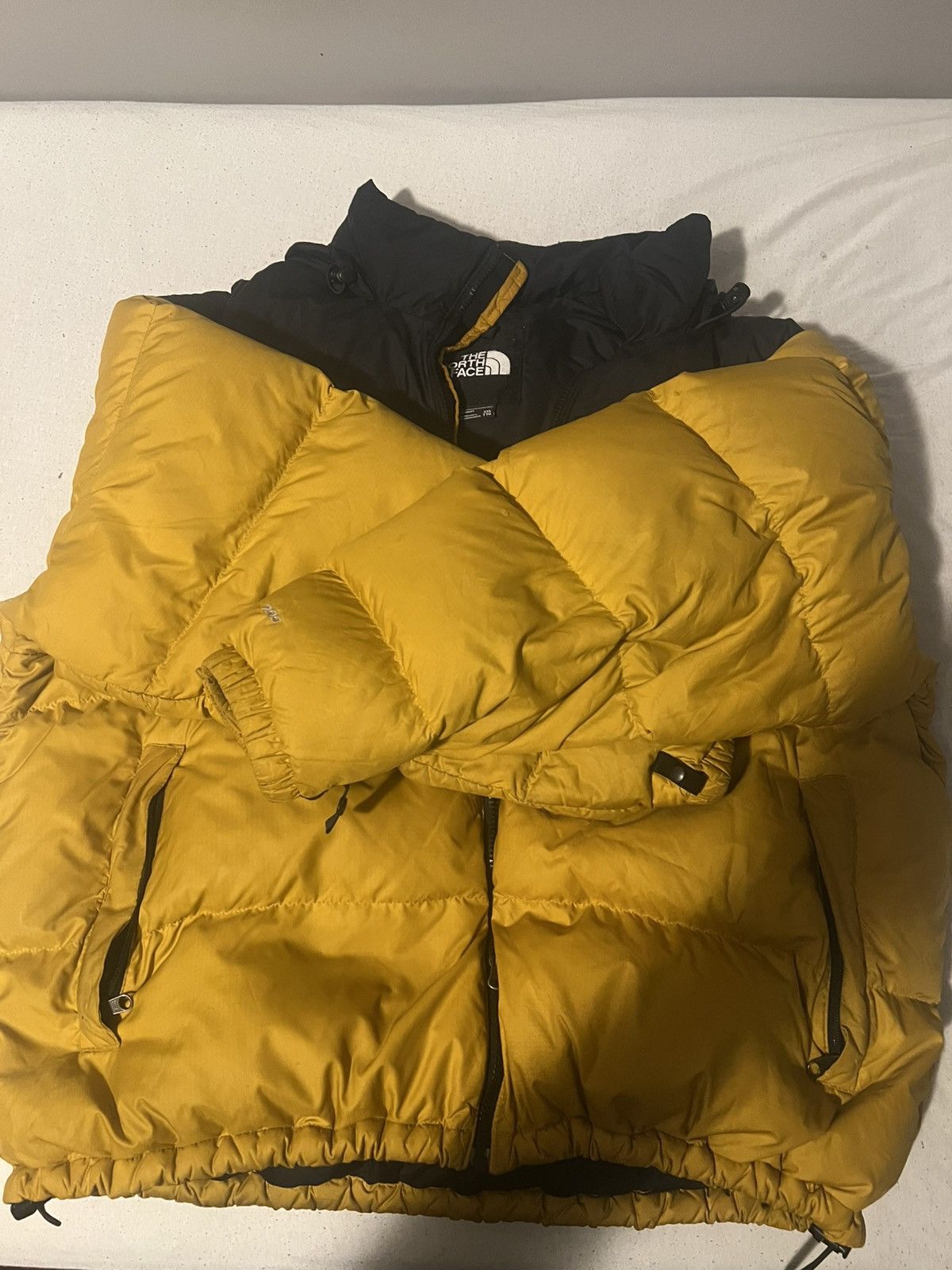 The North Face The North Face 700 Puffer Jacket Yellow/Black – XXL Size US XXL / EU 58 / 5 - 1 Thumbnail