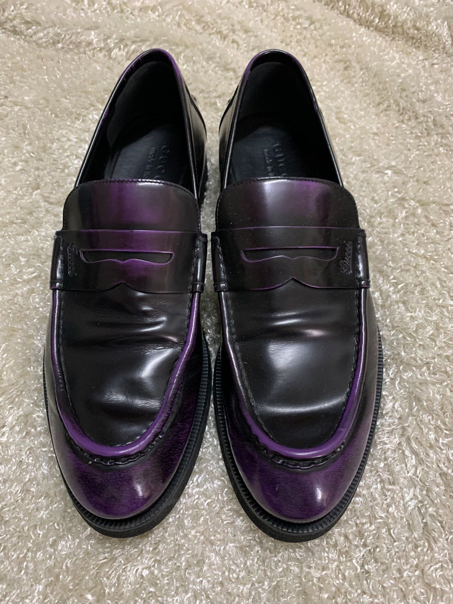 Gucci Gucci Men's Slip-On Loafer Shoes Size US 8 / EU 41 - 1 Thumbnail