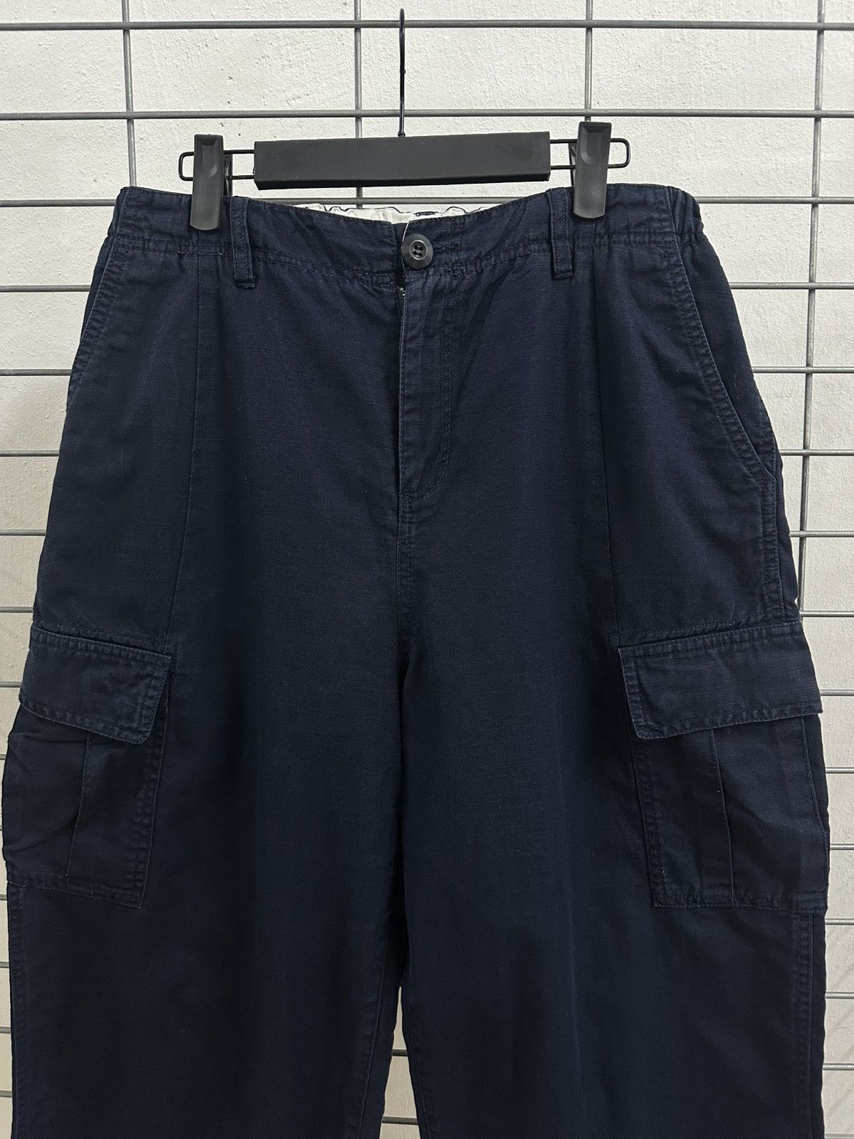 Yohji Yamamoto Japanese Wide Leg Yohji Yamamoto Hakama Balloon Cargo Pants Size US 32 / EU 48 - 4 Thumbnail