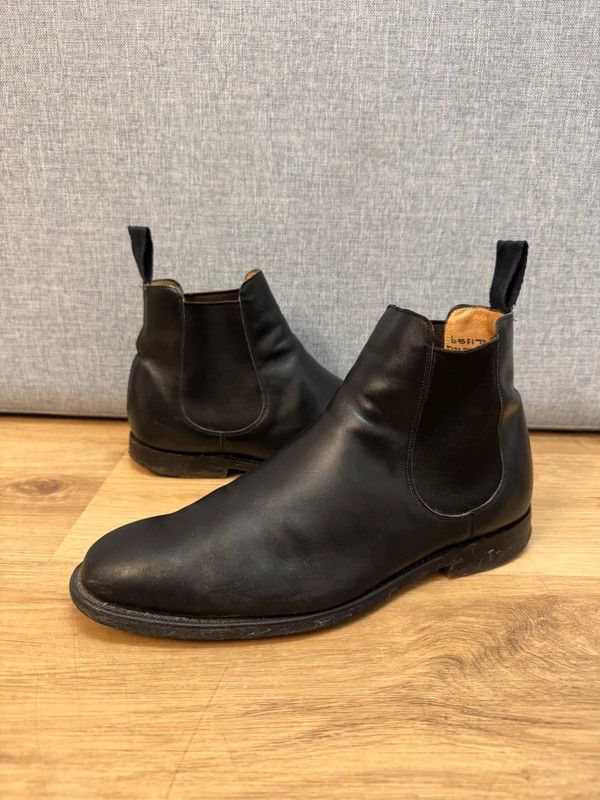 Church's Church's Amberley Ankle Chelsea Boots Leather Black 40,5 Size US 7.5 / EU 40-41 - 1 Thumbnail