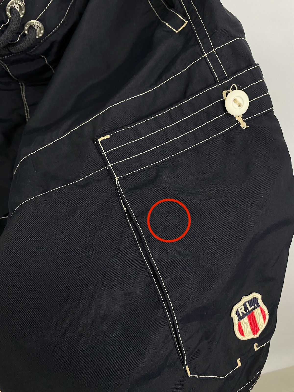 Polo Ralph Lauren 🇺🇸 Vintage Polo Ralph Lauren Nylon Shorts Casual Streetwear Size US 30 / EU 46 - 10 Thumbnail