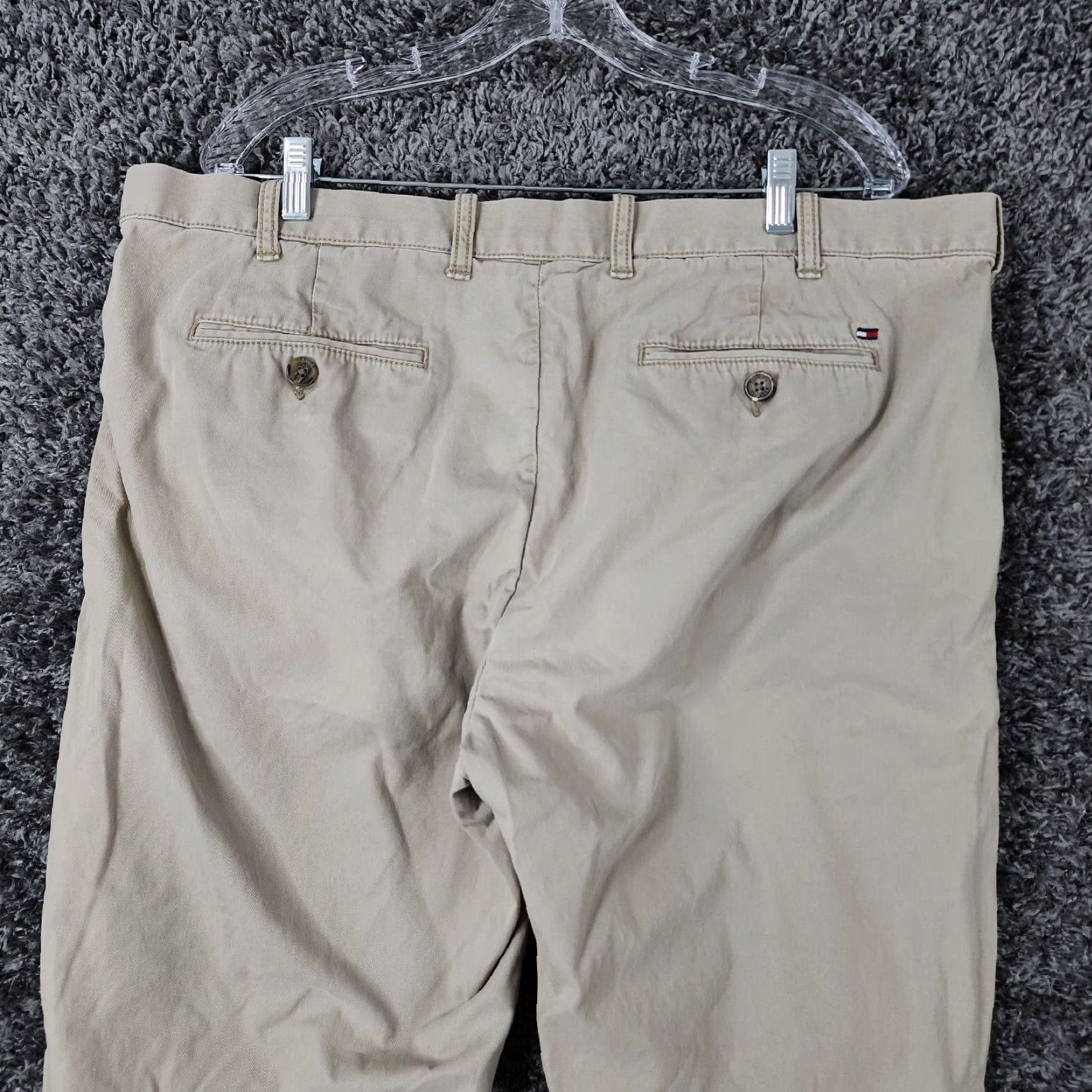 Tommy Hilfiger TOMMY HILFIGER Mens Chino Pants Beige Straight Leg Size 40x29 Size US 40 / EU 56 - 7 Thumbnail