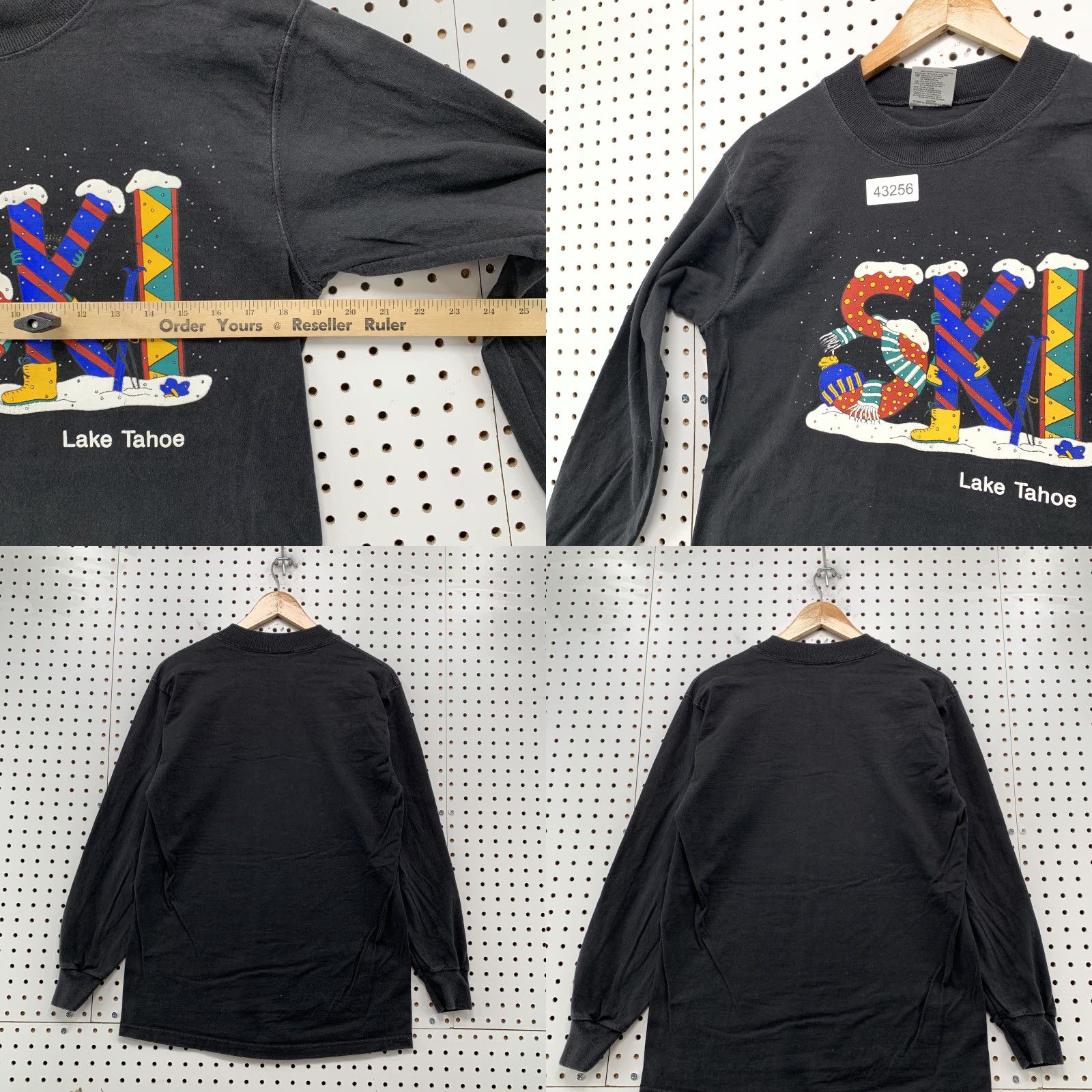 Vintage VINTAGE ONEITA T-Shirt Men M Black 90s Ski Lake Tahoe Penguin Snow Shirt Mens Medium Black 90s Theme Mens Size US M / EU 48-50 / 2 - 8 Thumbnail