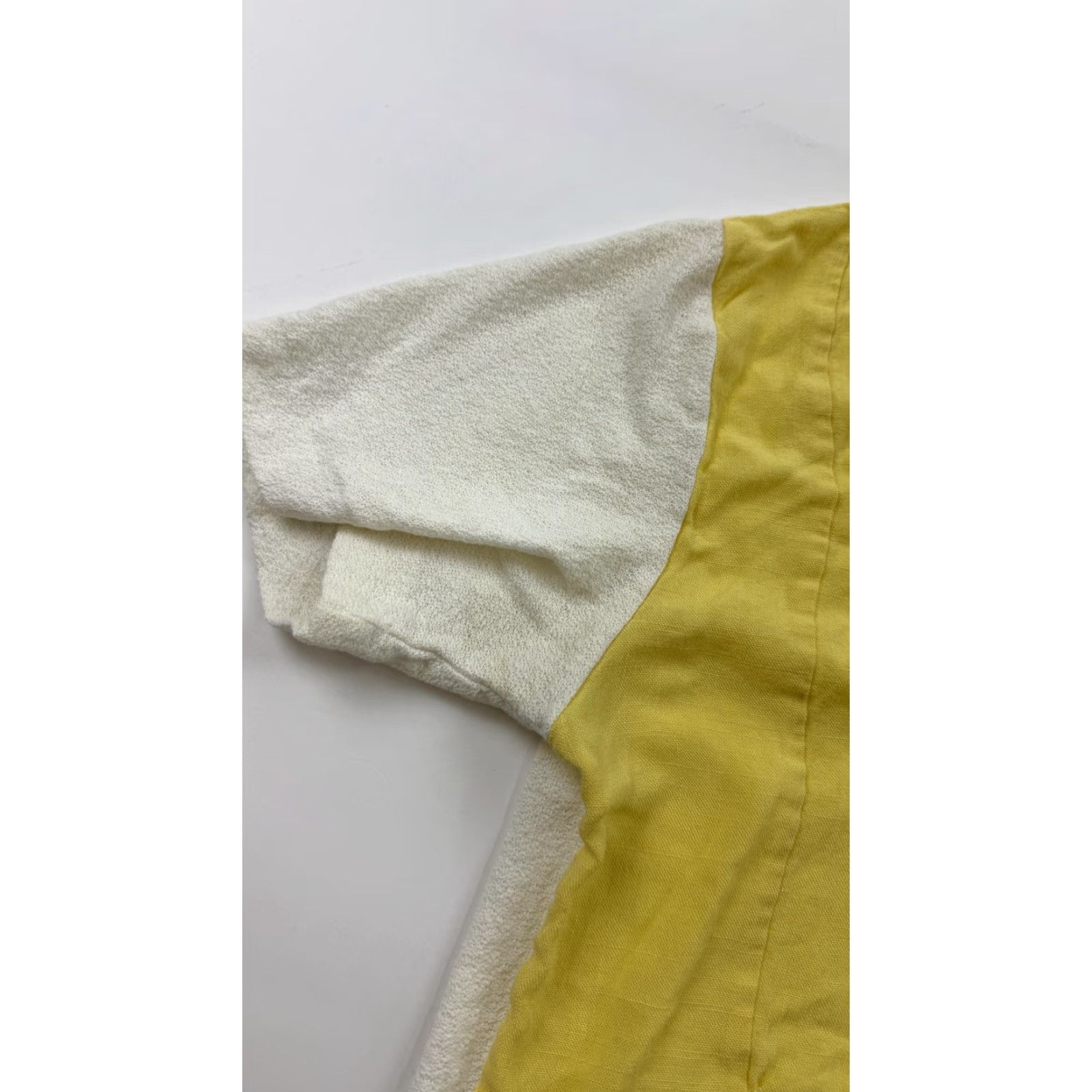 Vintage VINTAGE Penney's Casuals Shirt Womens Medium Yellow White Camp 50s Size M / US 6-8 / IT 42-44 - 4 Thumbnail