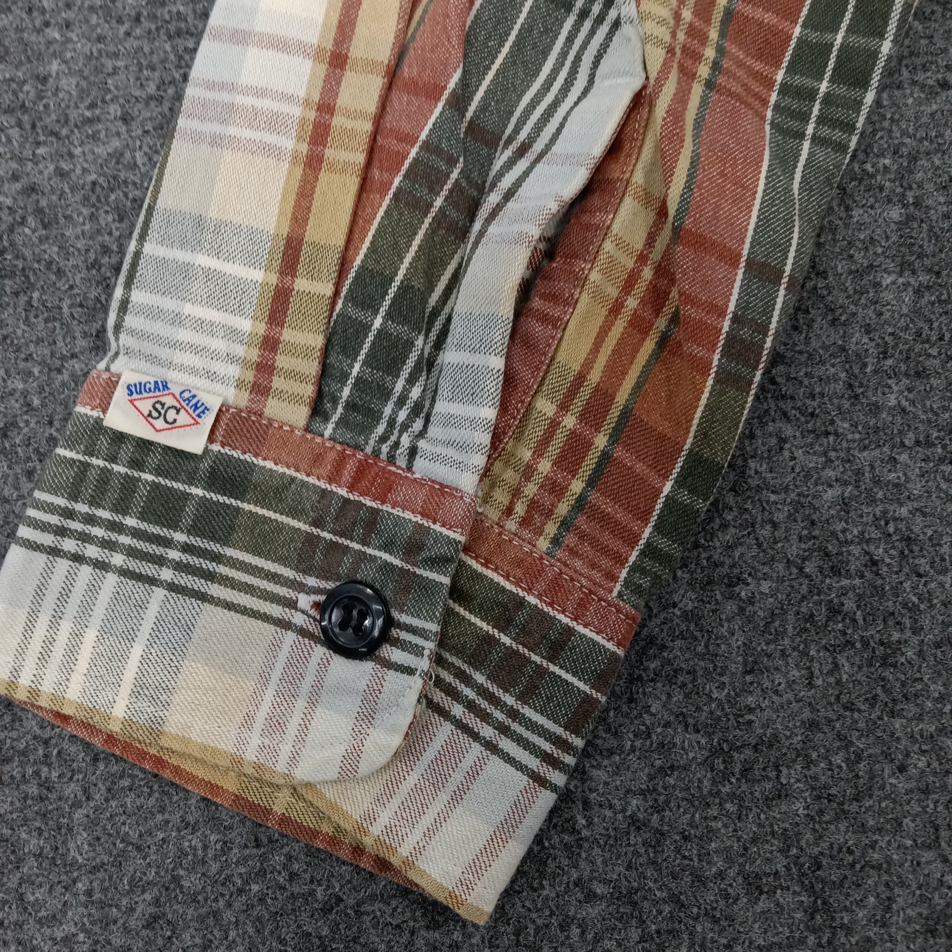 Sugar Cane Sugar Cane Japanese Flannel Shirt Button Up C267N18 Size US M / EU 48-50 / 2 - 6 Thumbnail