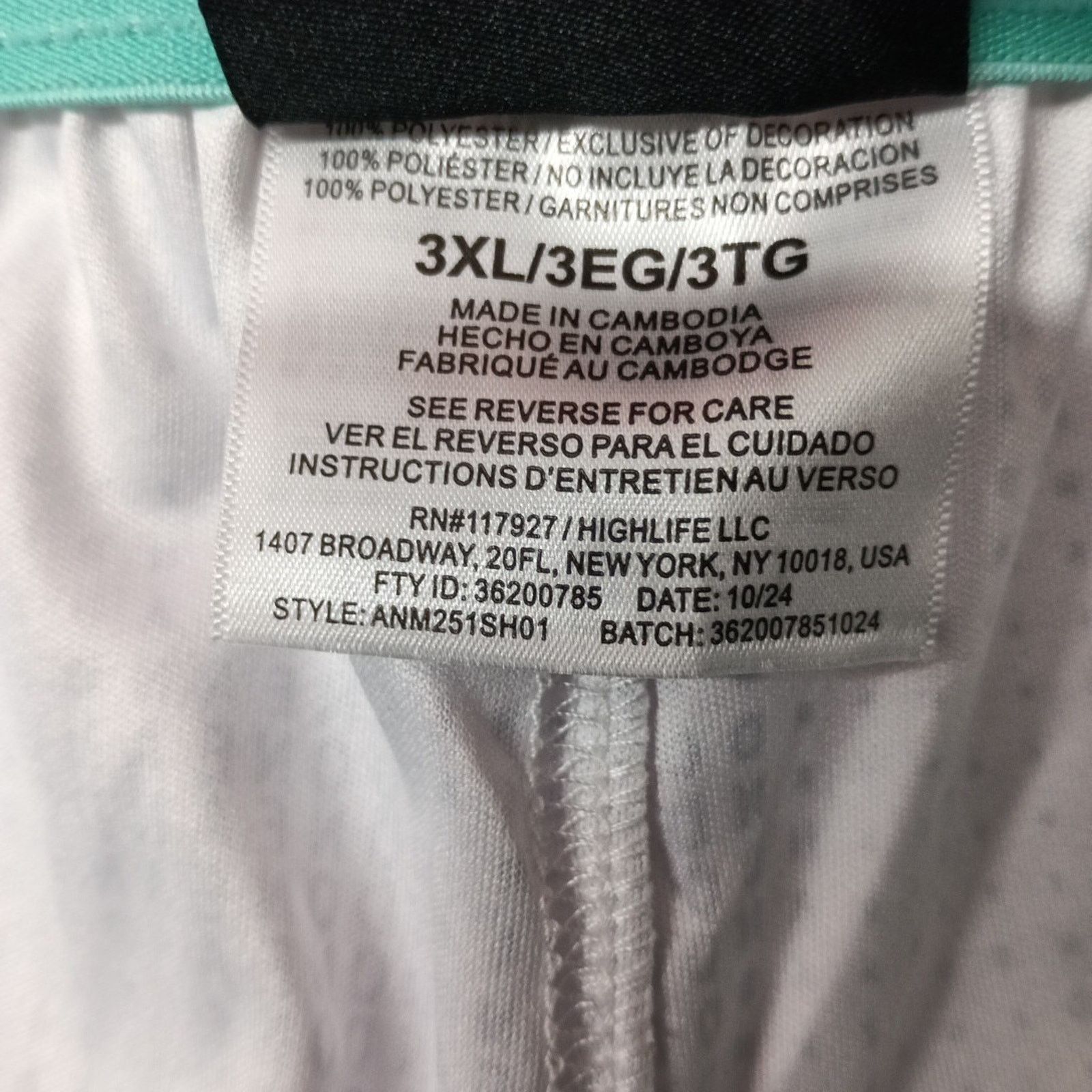 Other AND1 Basketball Shorts Men’s Size 3XL White Black 10" Inseam Size US 42 / EU 58 - 3 Thumbnail