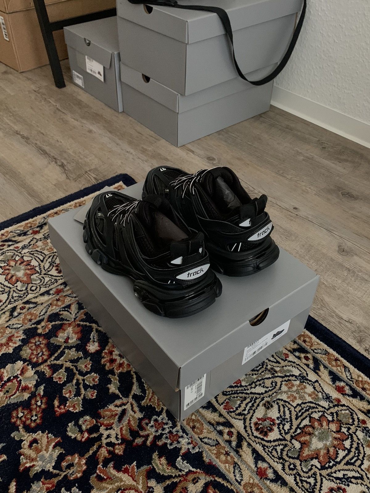 Balenciaga Balenciaga tracks black Size US 7 / IT 37 - 3 Thumbnail