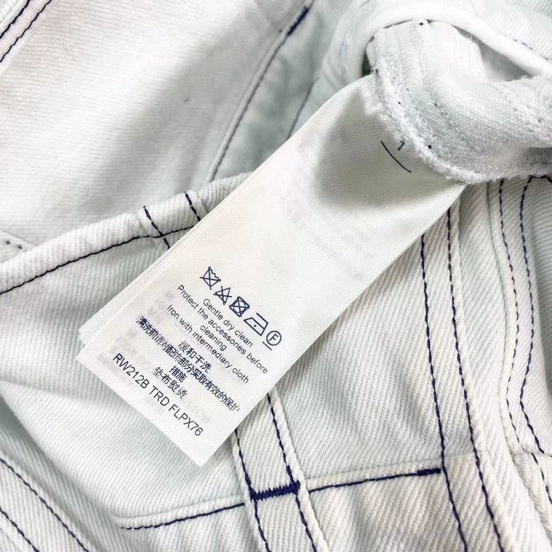 Louis Vuitton Louis Vuitton White zip-up high-waist pants Size US 38 / EU 54 - 5 Thumbnail