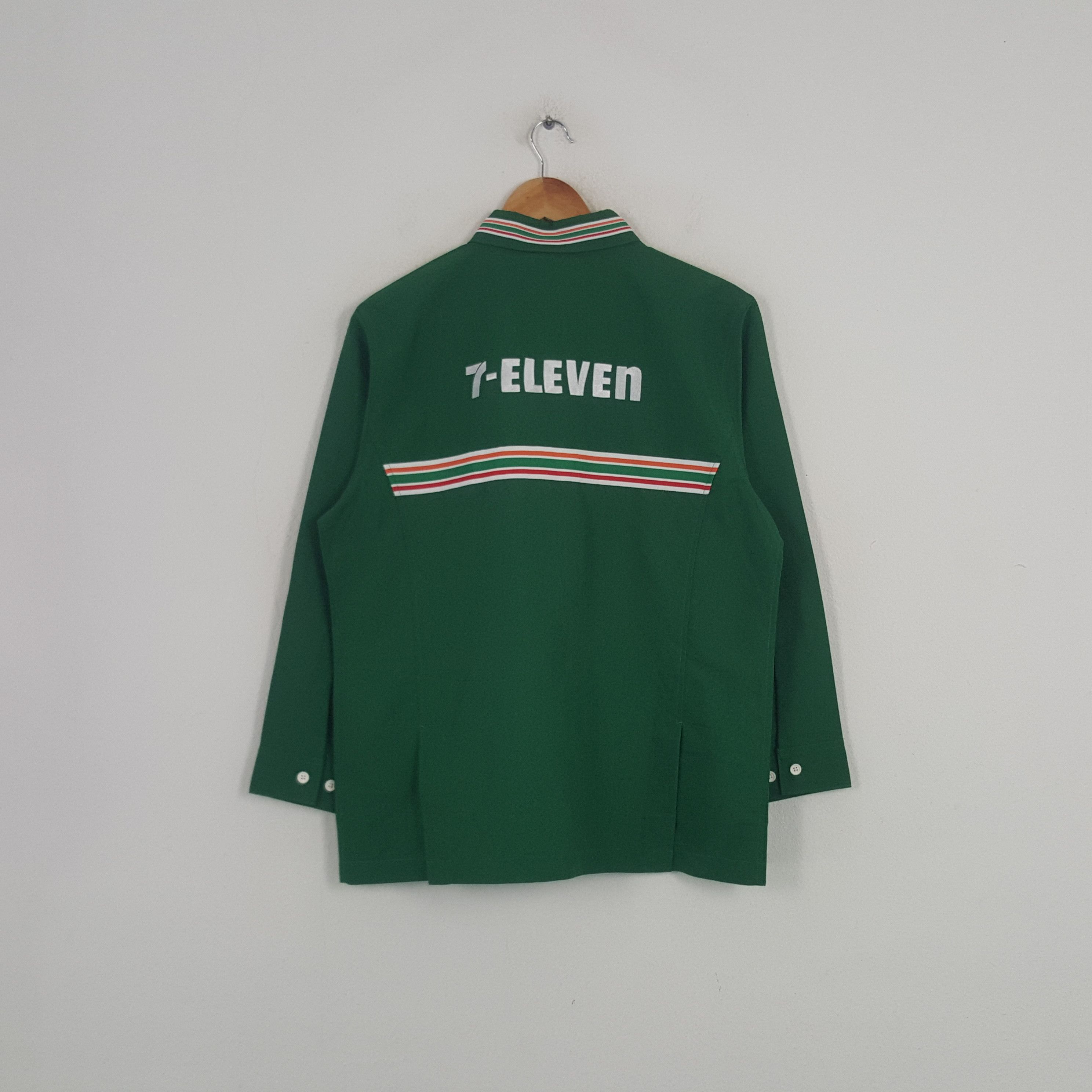 Japanese Brand × Vintage Vintage 7 Eleven Japanese Brand Uniform Jacket Size US M / EU 48-50 / 2 - 1 Thumbnail