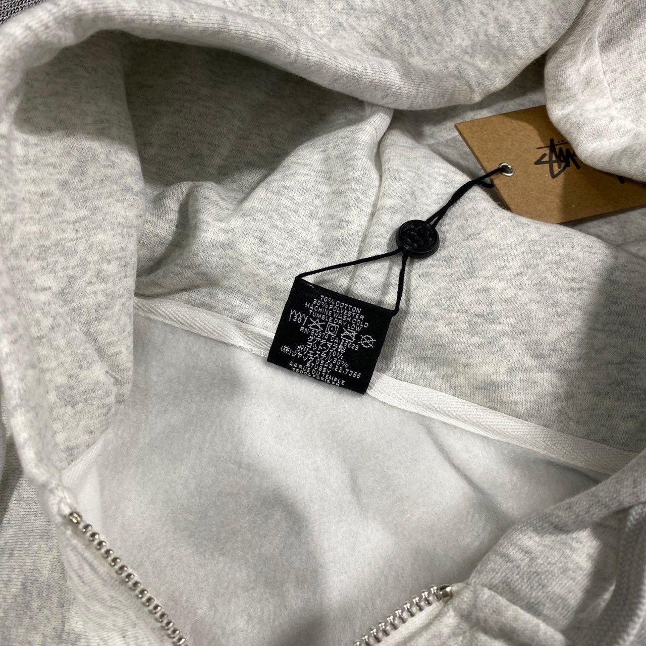 Japanese Brand × Stussy HYPE Stussy Sport Zip Hoodie Medium Size US M / EU 48-50 / 2 - 5 Thumbnail