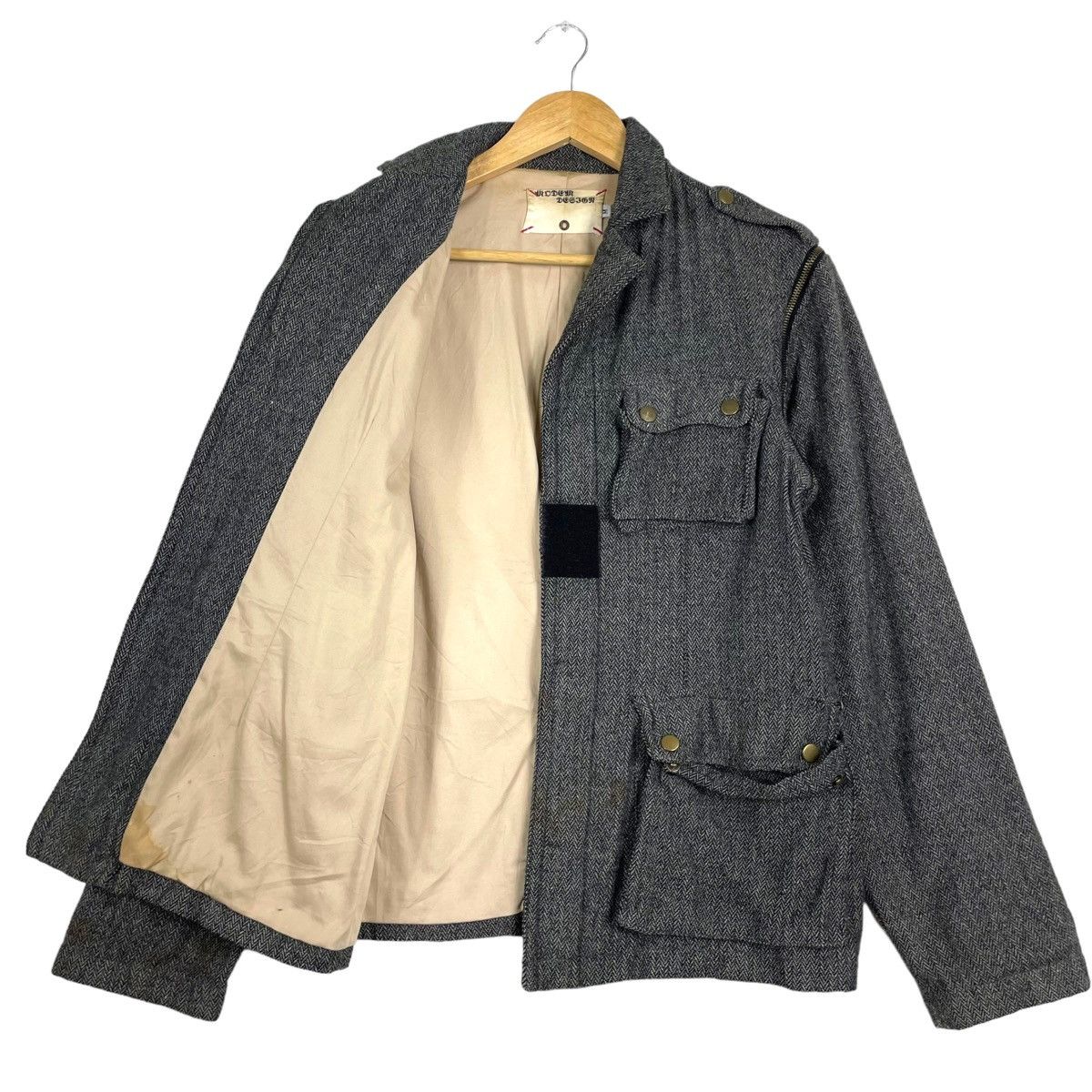 Japanese Brand × Le Grande Bleu (L.G.B.) 💥MODERN DESIGN MULTIPOCKET HUNTING JACKET Size US M / EU 48-50 / 2 - 2 Thumbnail