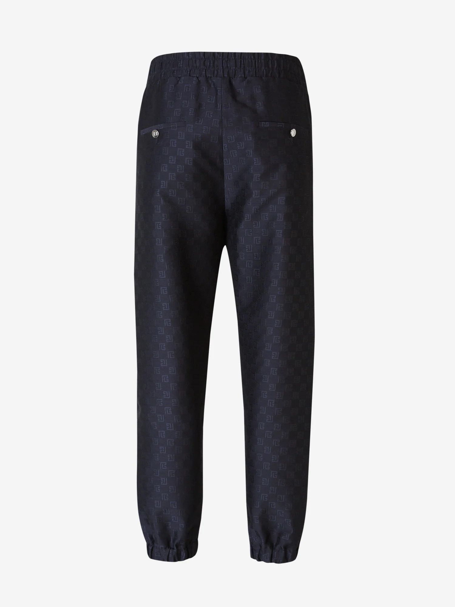 Balmain o1y0426 Jogger & Sweatpant in Midnight Blue Size US 34 / EU 50 - 2 Thumbnail