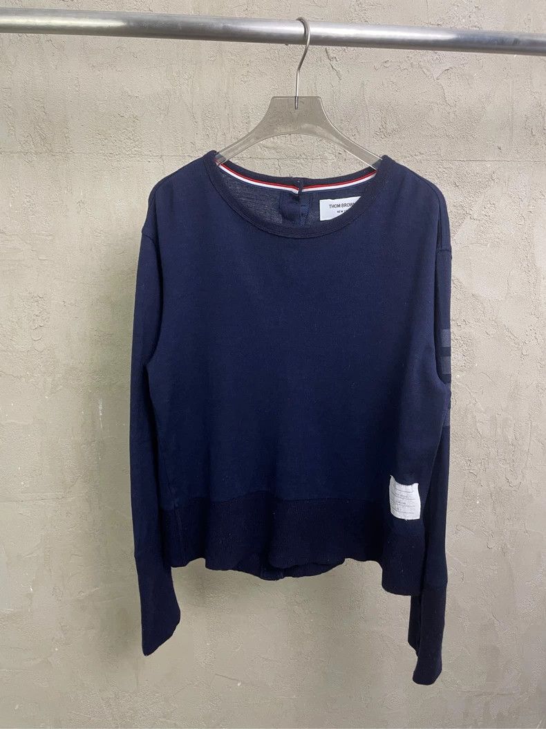Thom Browne Thom Browne Knock-on wool sweater Size US S / EU 44-46 / 1 - 1 Thumbnail
