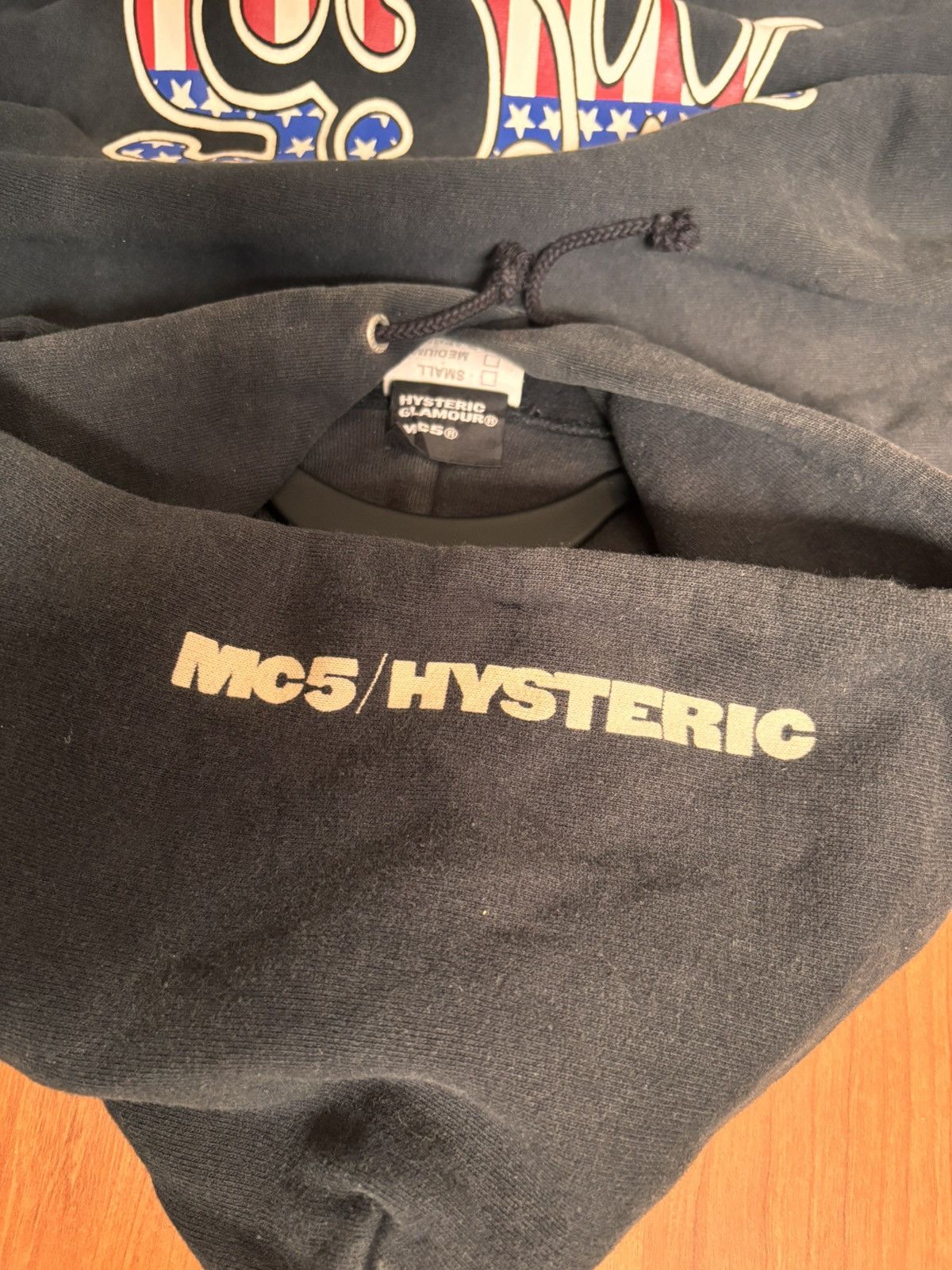 Hysteric Glamour Hysteric glamour x mc5 black hoodie Size US L / EU 52-54 / 3 - 2 Thumbnail