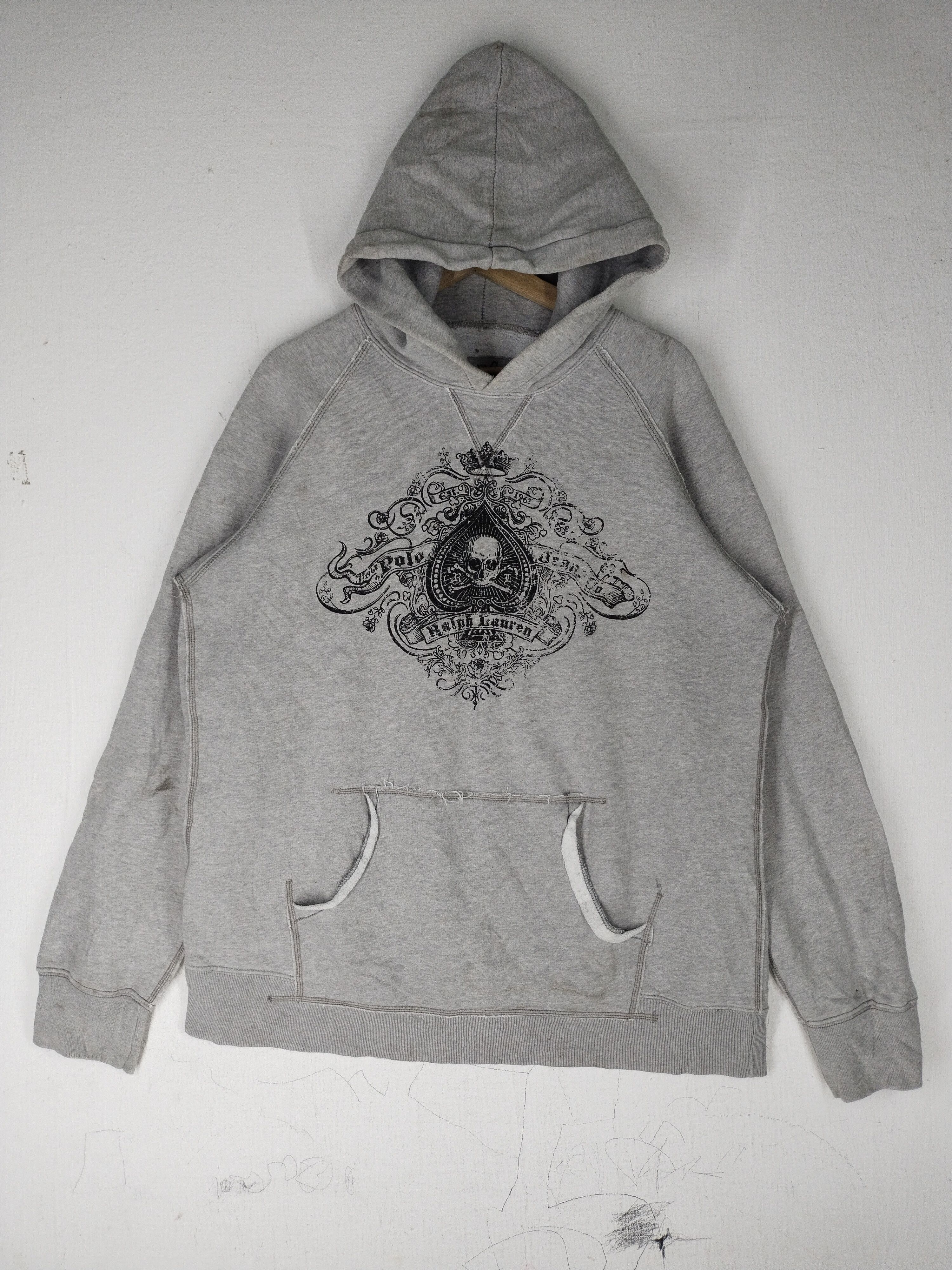 Polo Ralph Lauren × RRL Ralph Lauren × Ralph Lauren Vintage Ralph Lauren Hoodie Size US L / EU 52-54 / 3 - 1 Thumbnail