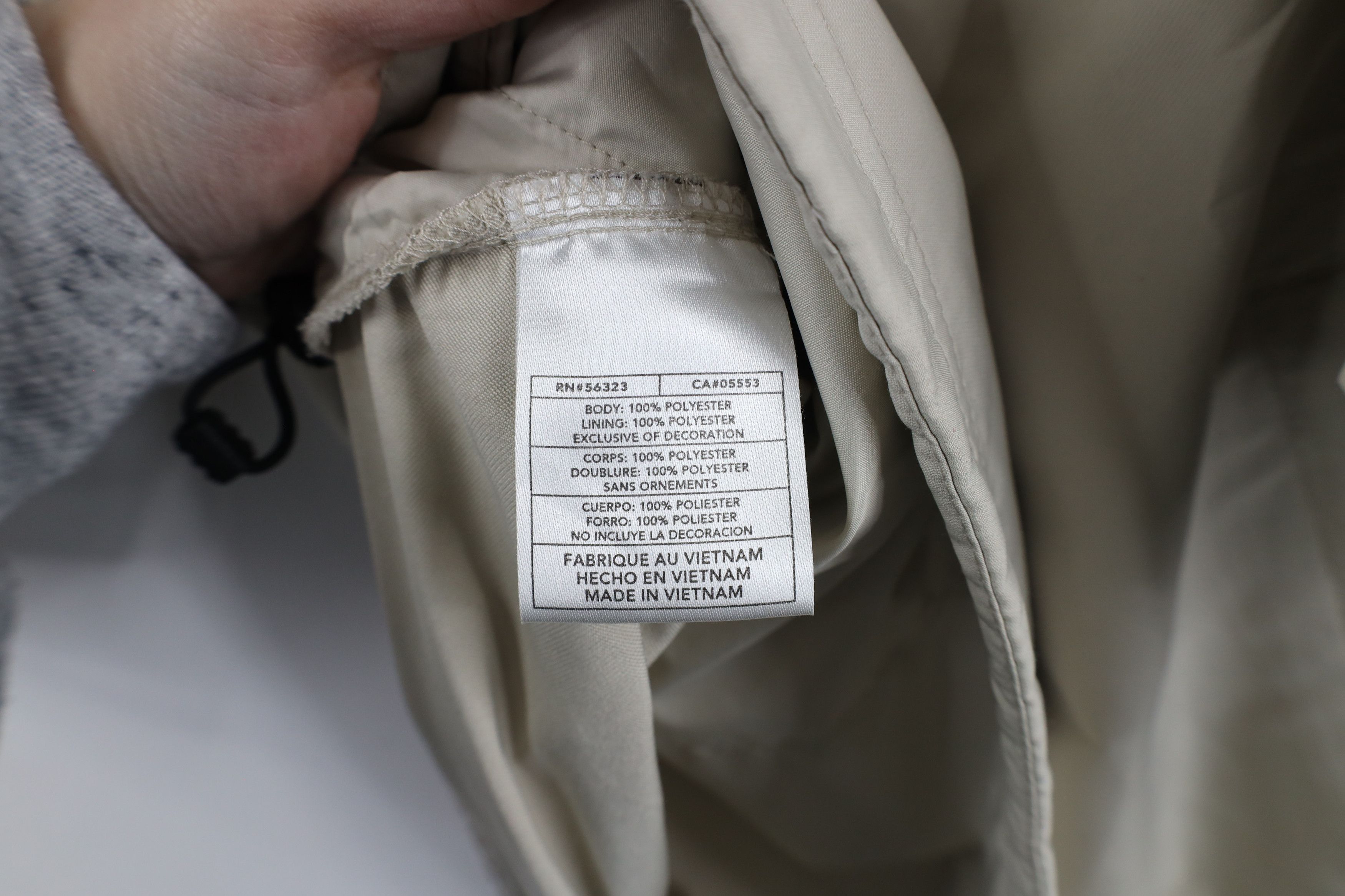 Nike Golf Mini Swoosh Short Sleeve Pullover Jacket Beige