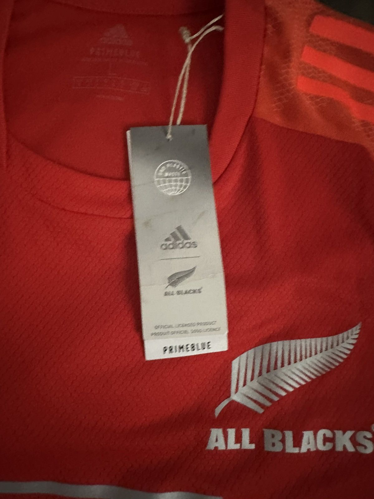 Adidas × All Blacks adidas All Blacks Training Jersey Mens - New Zealand Rugby Size US L / EU 52-54 / 3 - 4 Thumbnail