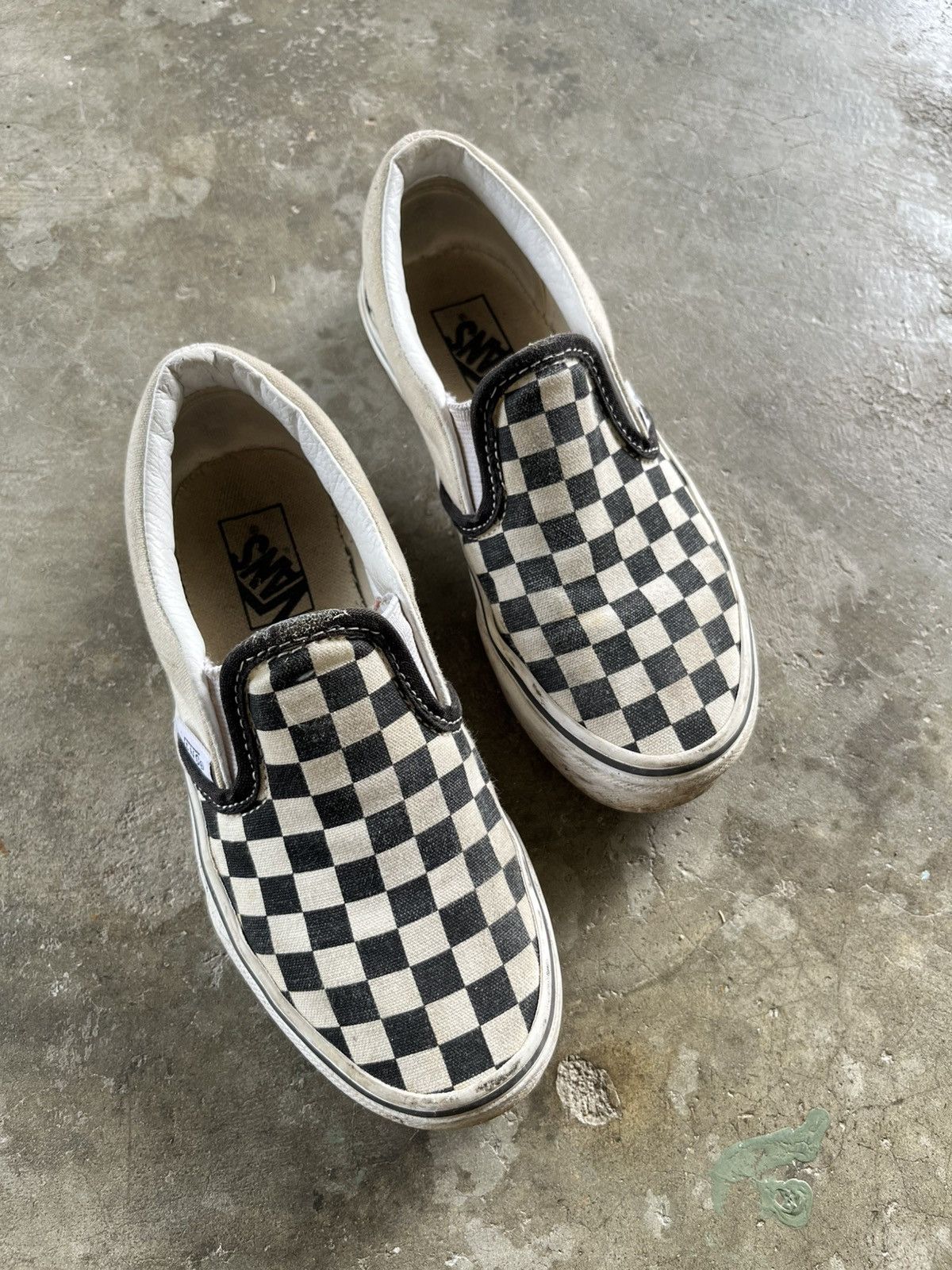 ⚡️Vans slip on checkered for kids