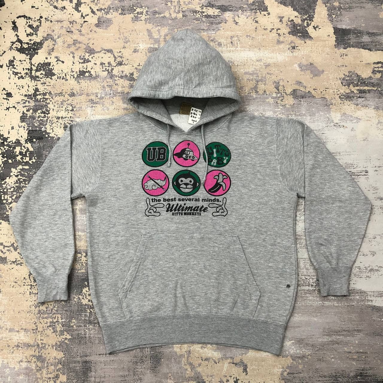 Designer × Japanese Brand Y291 ULTIMATE UITTG BABY MONKEYS HOODIE Size US L / EU 52-54 / 3 - 4 Thumbnail