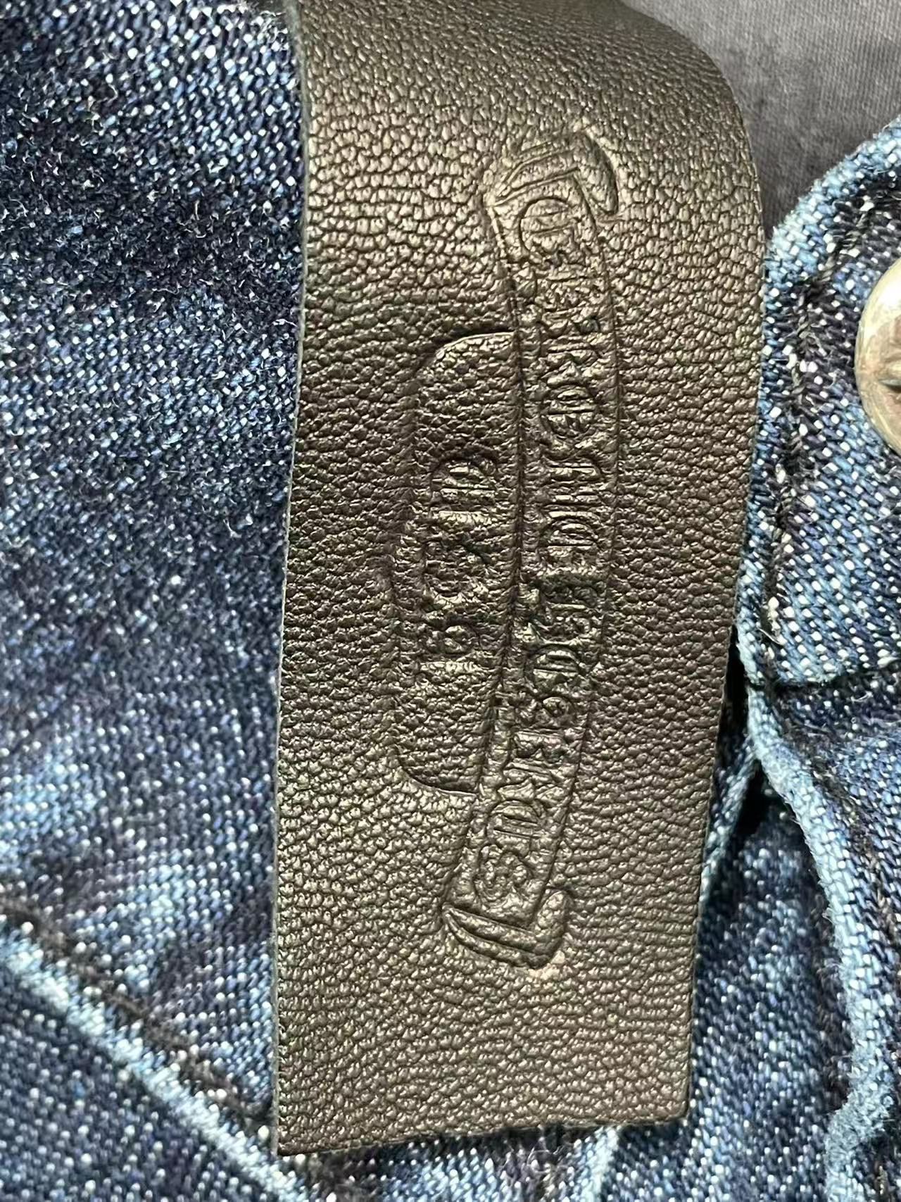 Chrome Hearts Chrome Hearts Blue Script Padded Denim Jacket Size US XXL / EU 58 / 5 - 5 Thumbnail