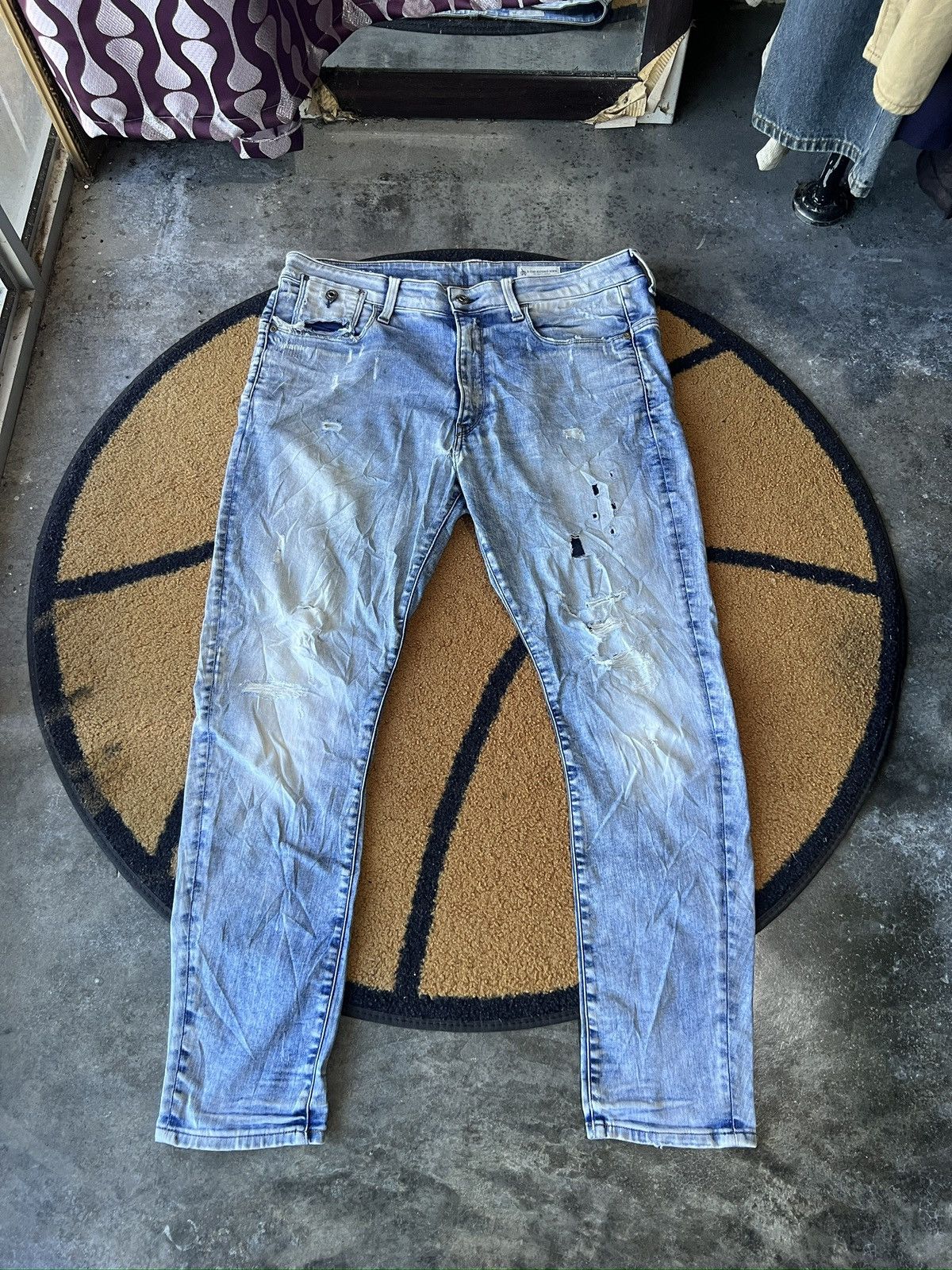G-Star 🔥G-Star Raw Distressed Denim Size US 38 / EU 54 - 1 Thumbnail