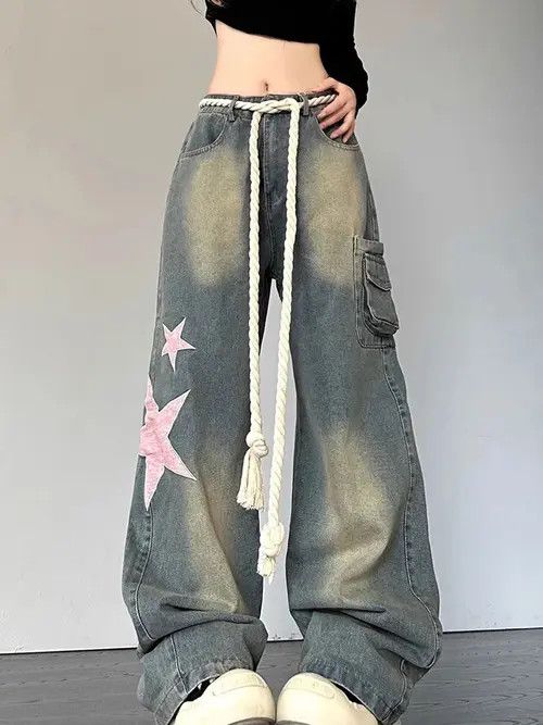 Japanese Brand × Jean Baggy Jeans Streetwear Vintage Size 32" / US 10 / IT 46 - 4 Thumbnail