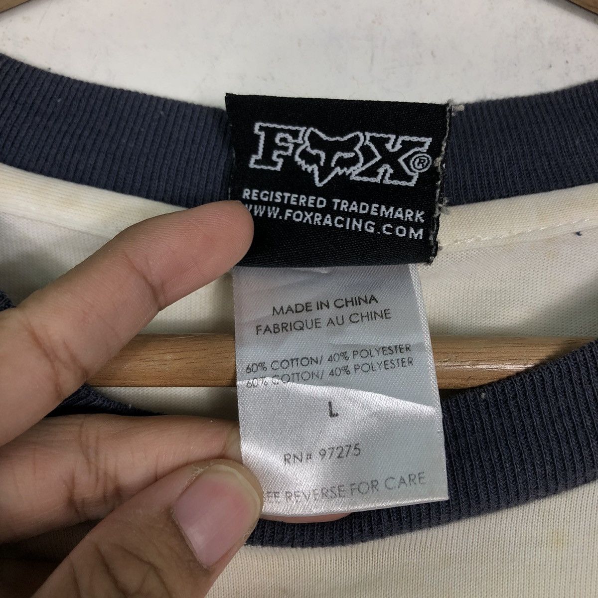Fox Racing 🔥VINTAGE LONG SLEEVE FOX RACING BIG LOGO DESIGN Size US L / EU 52-54 / 3 - 14 Thumbnail