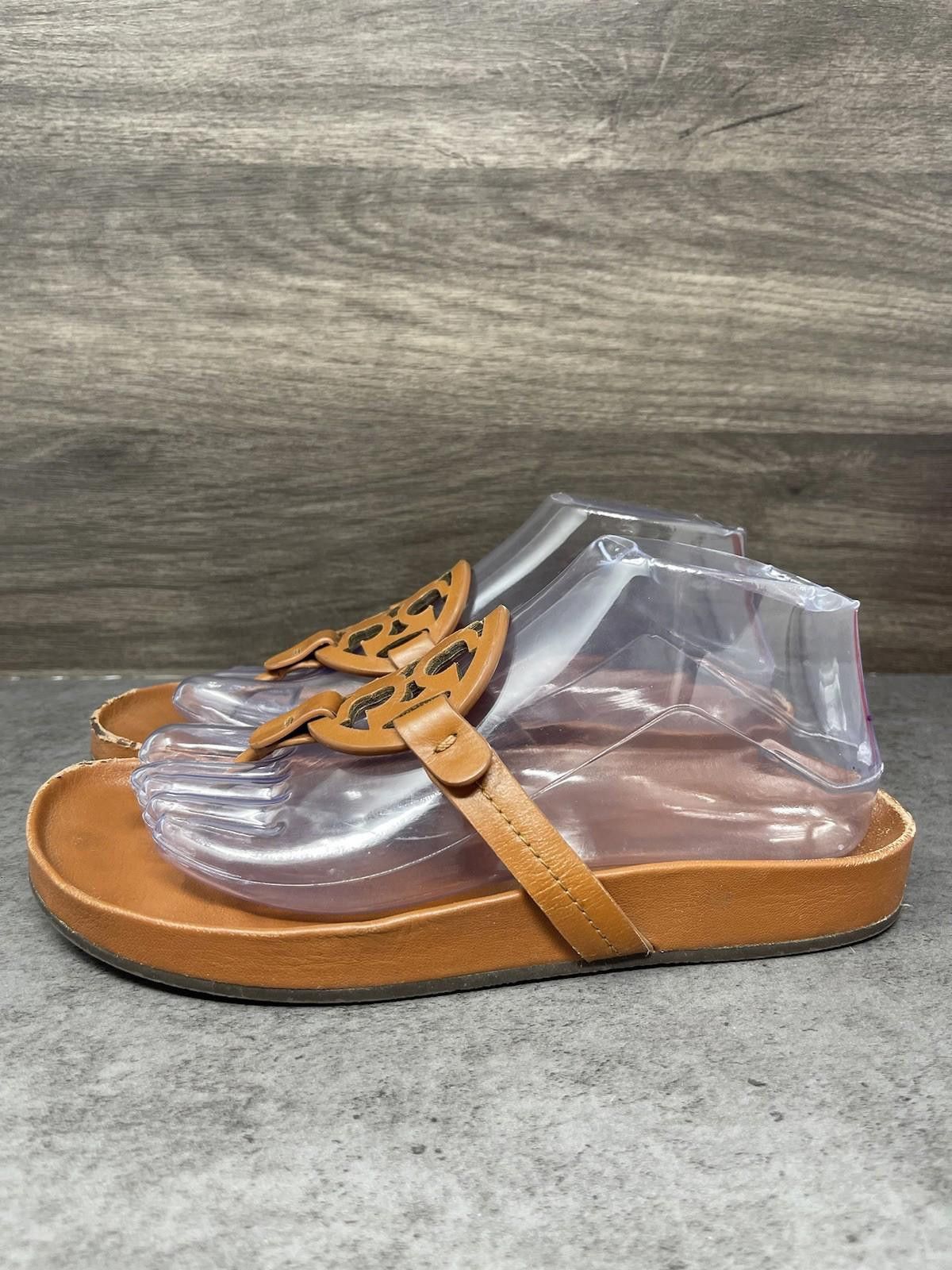 Other Tory Burch Miller Cloud Thong Sandals Womens Size 8 Brown Size US 8 / IT 38 - 1 Thumbnail