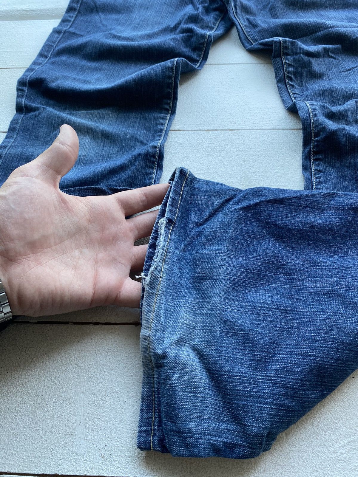 Levi's 🔥Flared Bell Bootcut Levis Cowboy Western Jeans Women rare Size 32" / US 10 / IT 46 - 15 Thumbnail