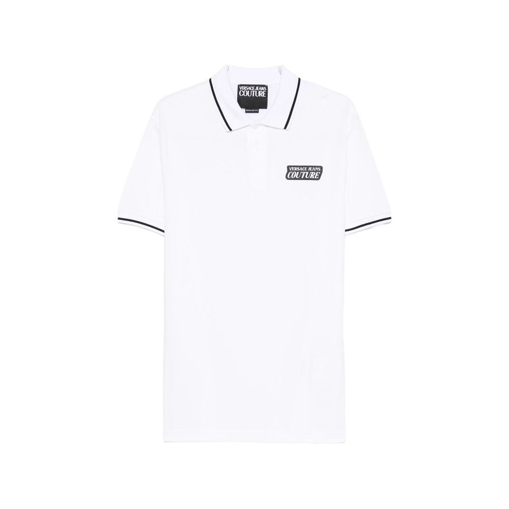 Versace Jeans Couture Versace Jeans Couture WHITE Polo Shirts Size US XL / EU 56 / 4 - 1 Thumbnail