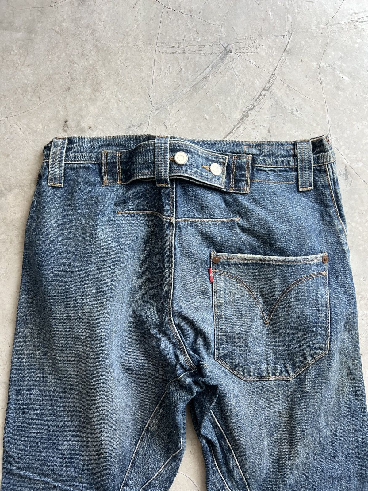 Levi's Levis Engineered Jeans Buckle Back Tag W32 Actual 33x28.5 Size US 32 / EU 48 - 1 Thumbnail