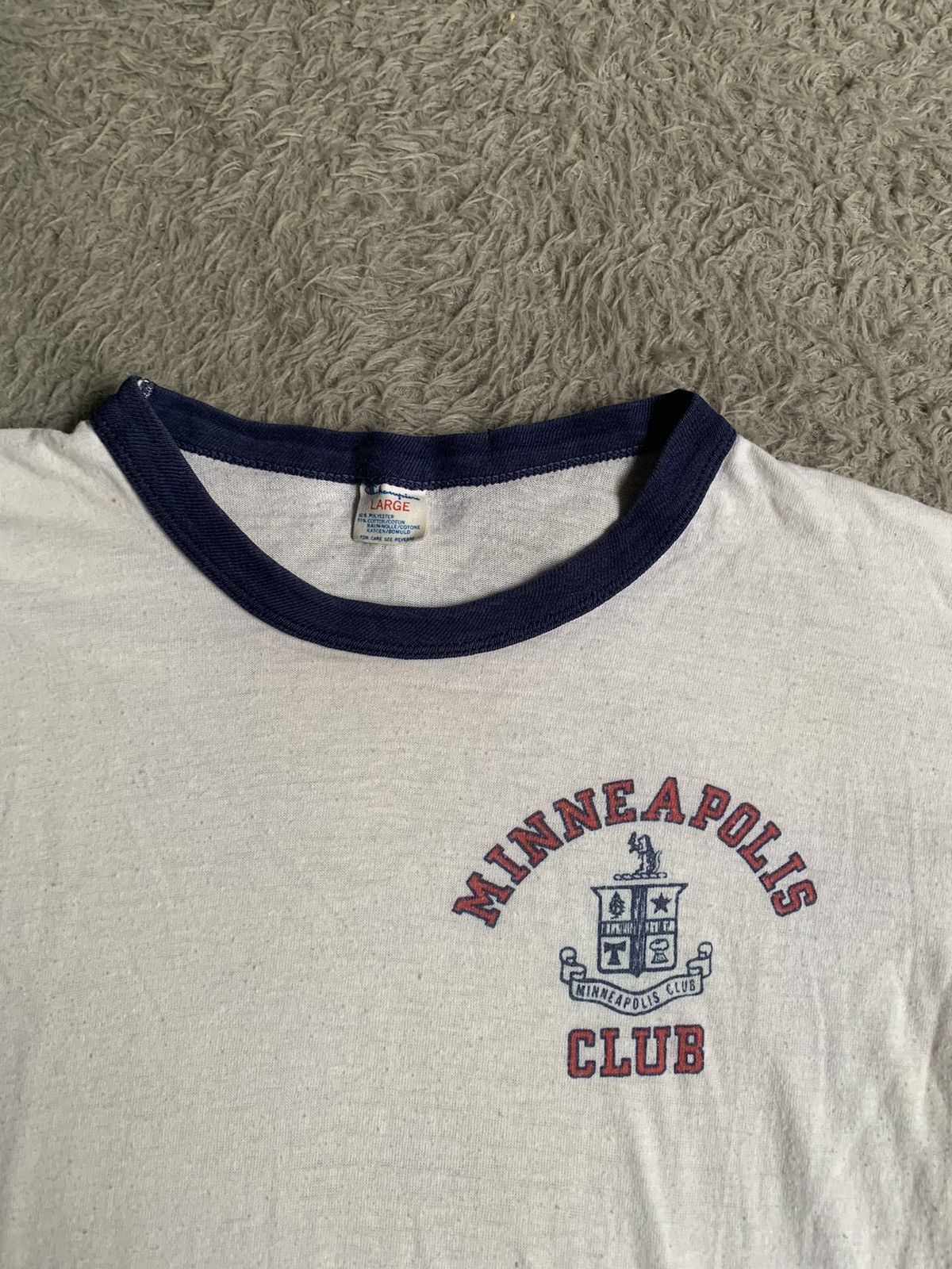 Champion Vintage 80s minneapolis club ringer tee champion Size US L / EU 52-54 / 3 - 2 Thumbnail