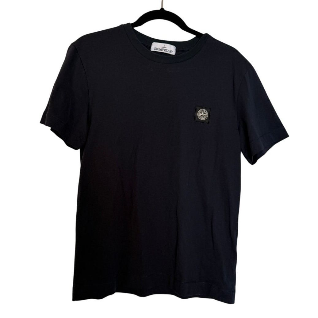 Stone Island Stone Island Compass-patch Cotton Navy T-shirt Size US L / EU 52-54 / 3 - 1 Thumbnail
