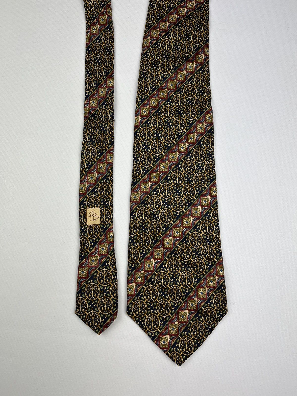 Pierre Balmain Pierre Balmain Paris 100% silk tie cravatte Size ONE SIZE - 4 Thumbnail