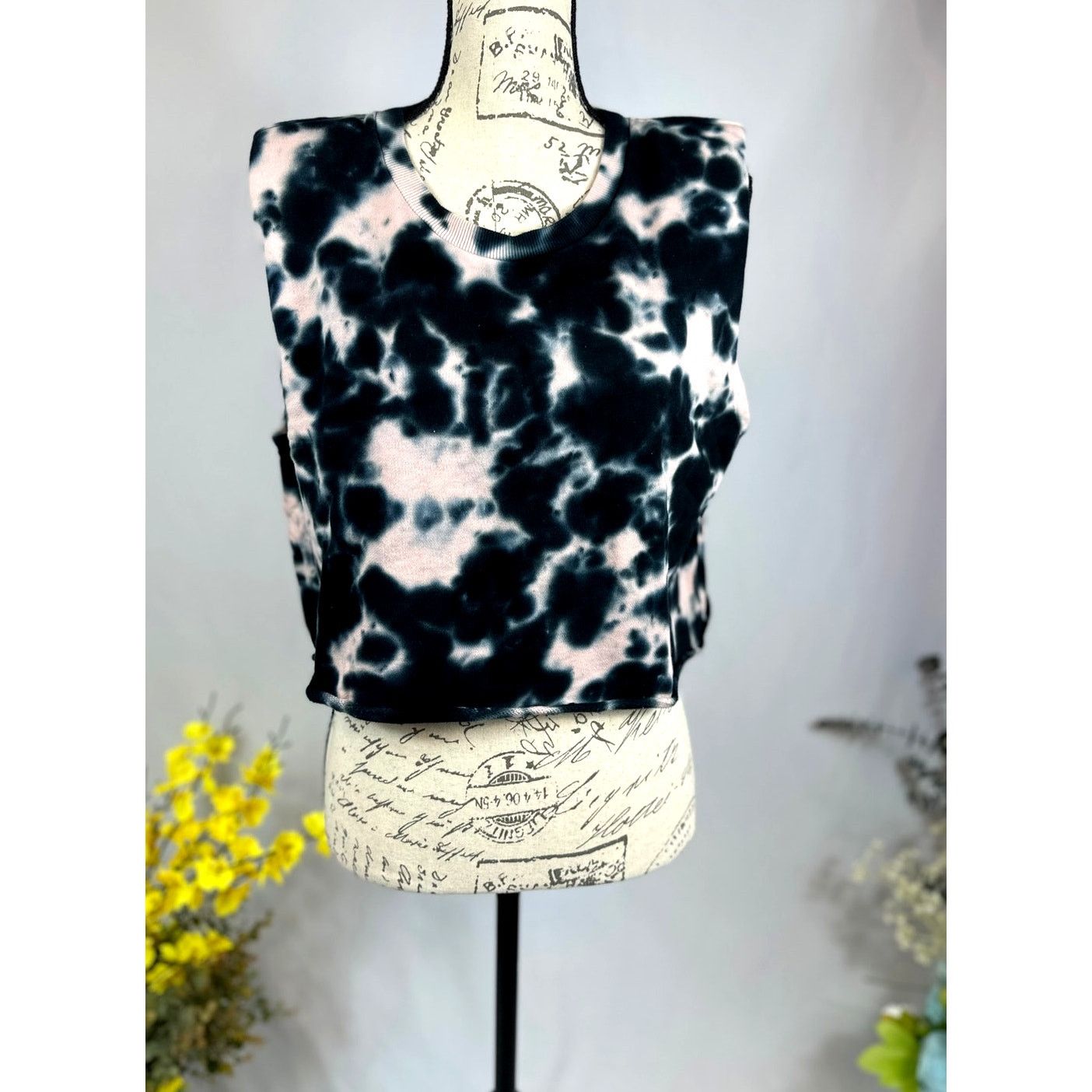 Other 525 America Terry Sleeveless Top Terry Short Pink Black M Size M / US 6-8 / IT 42-44 - 3 Thumbnail