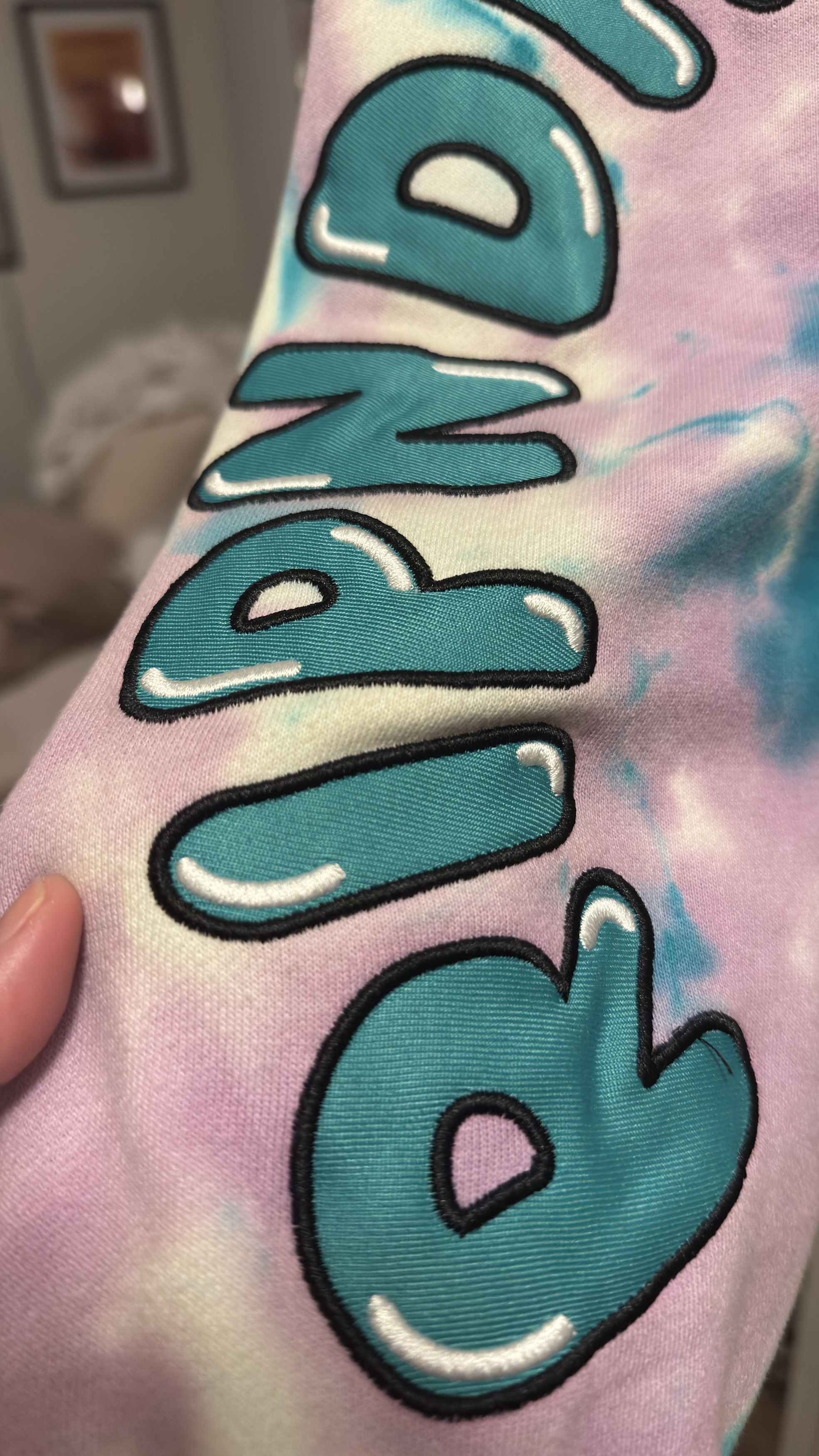 RIPNDIP Rare RIPNDIP “Nermland Hoodie” in Purple / Teal Tie Dye Size US S / EU 44-46 / 1 - 12 Thumbnail