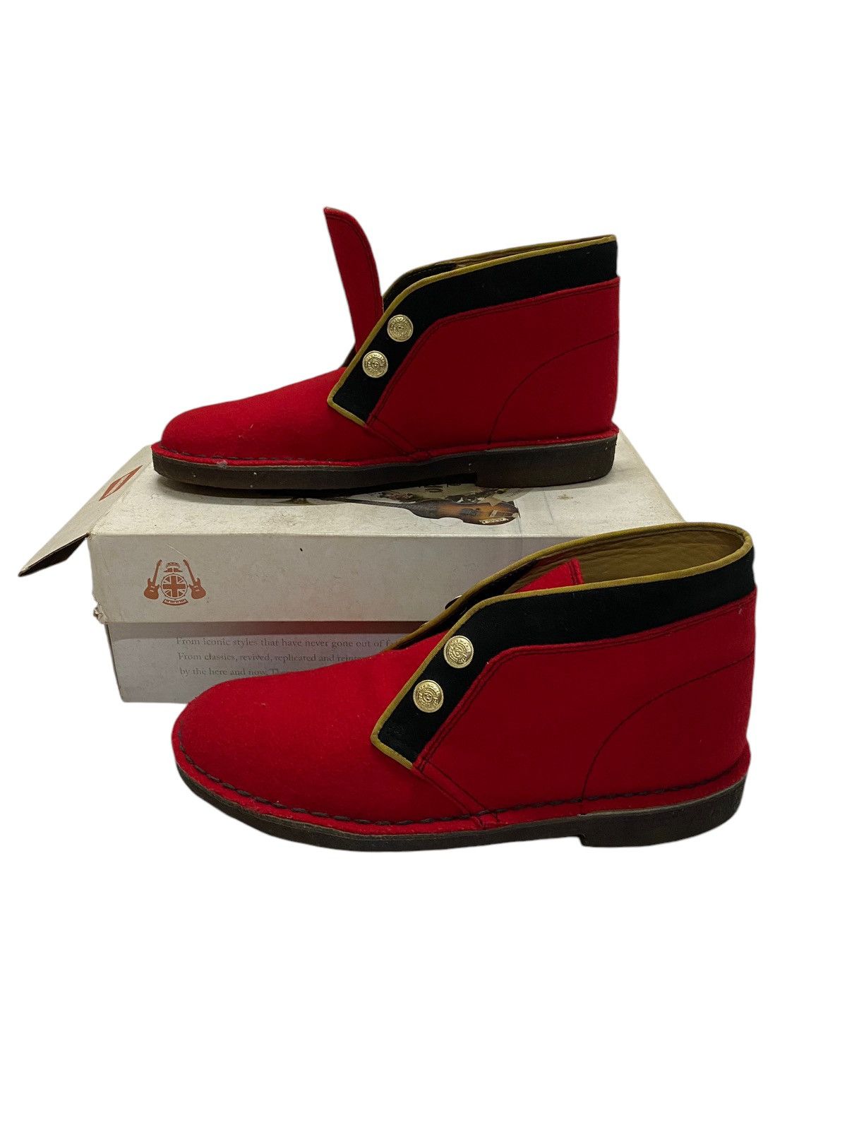 Art Comes First × Clarks Beatles Clarks Hainsworth Peppers British Rock Desert Boots Size US 8 / EU 41 - 3 Thumbnail