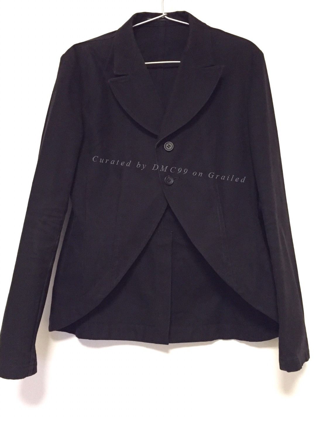 Yohji Yamamoto Yohji Yamamoto Tailcoat Design Coat Size US XL / EU 56 / 4 - 1 Thumbnail