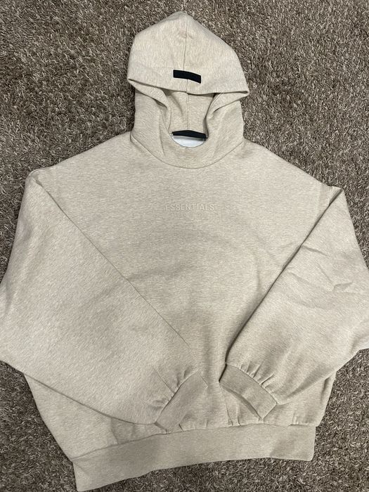 Fear of God Fear of God Essentials Hoodie Gold Heather size medium