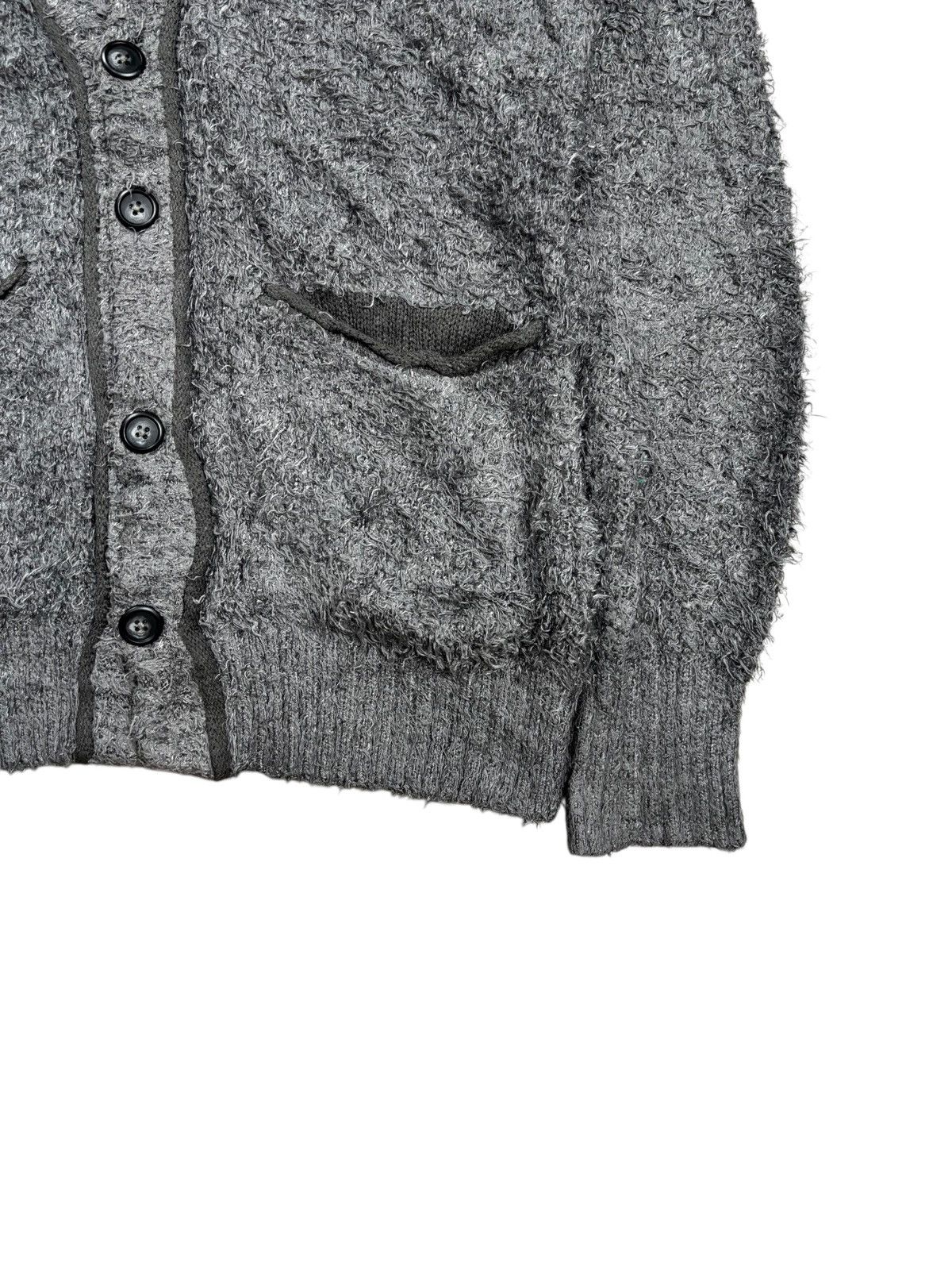 Tornado Mart 2000s Tornado Mart - Fuzzy Mohair Cardigan Size US M / EU 48-50 / 2 - 3 Thumbnail