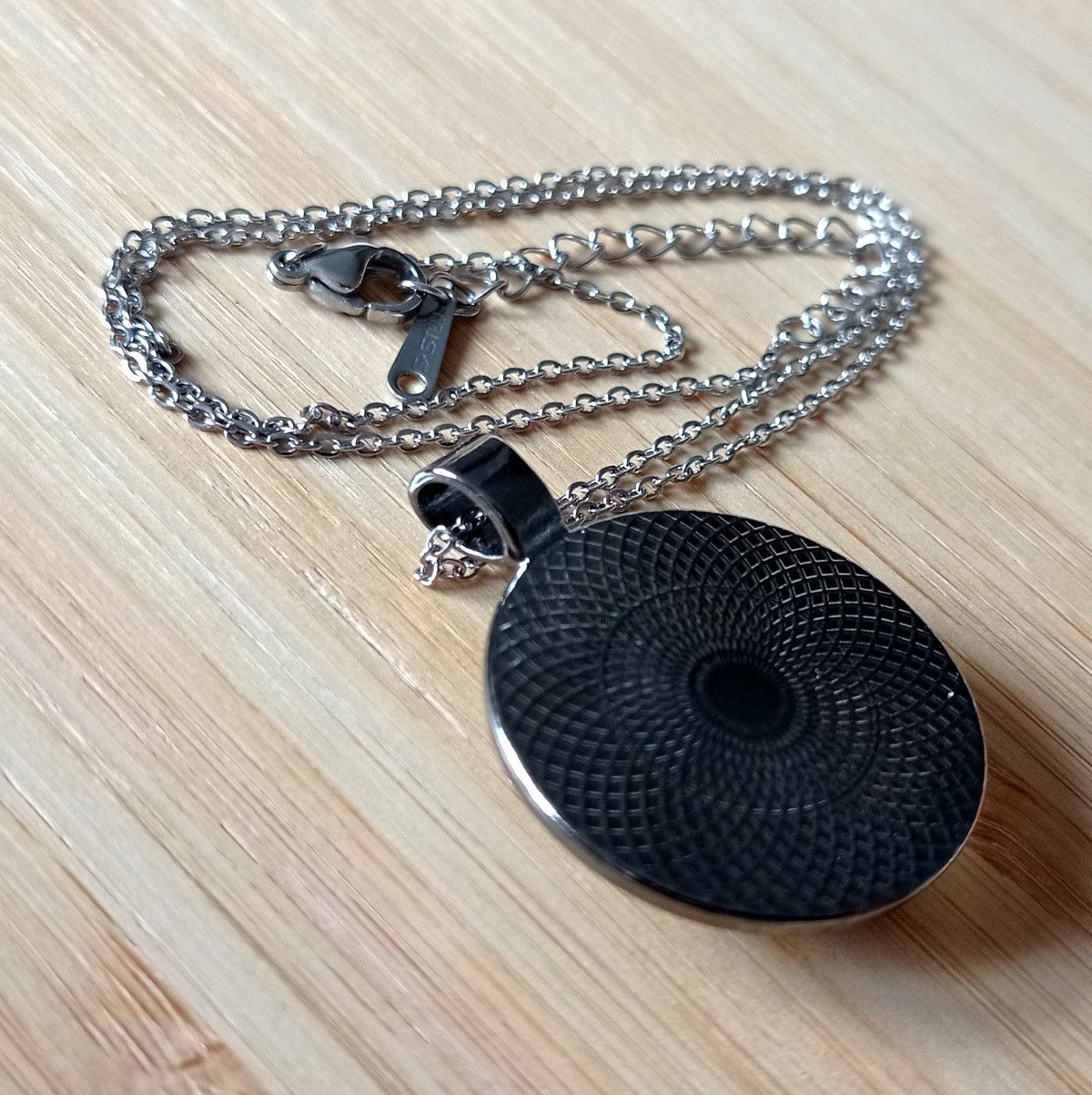 Hysteric Glamour × Japanese Brand × Vintage Punk Tiny Planet SUN Stainless Steel Tan Silver Necklace Size ONE SIZE - 3 Thumbnail