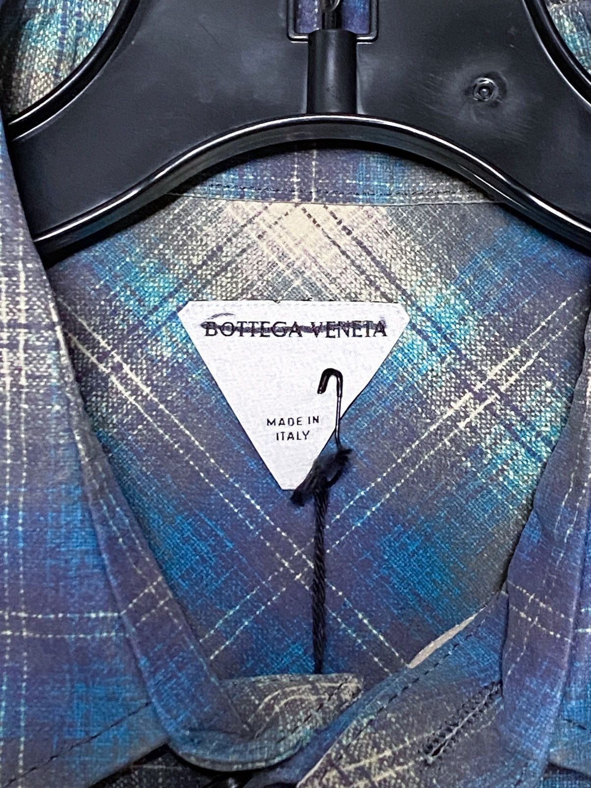 Bottega Veneta Bottega Veneta Leather Shirt size 50/us size 40 Size US M / EU 48-50 / 2 - 10 Thumbnail