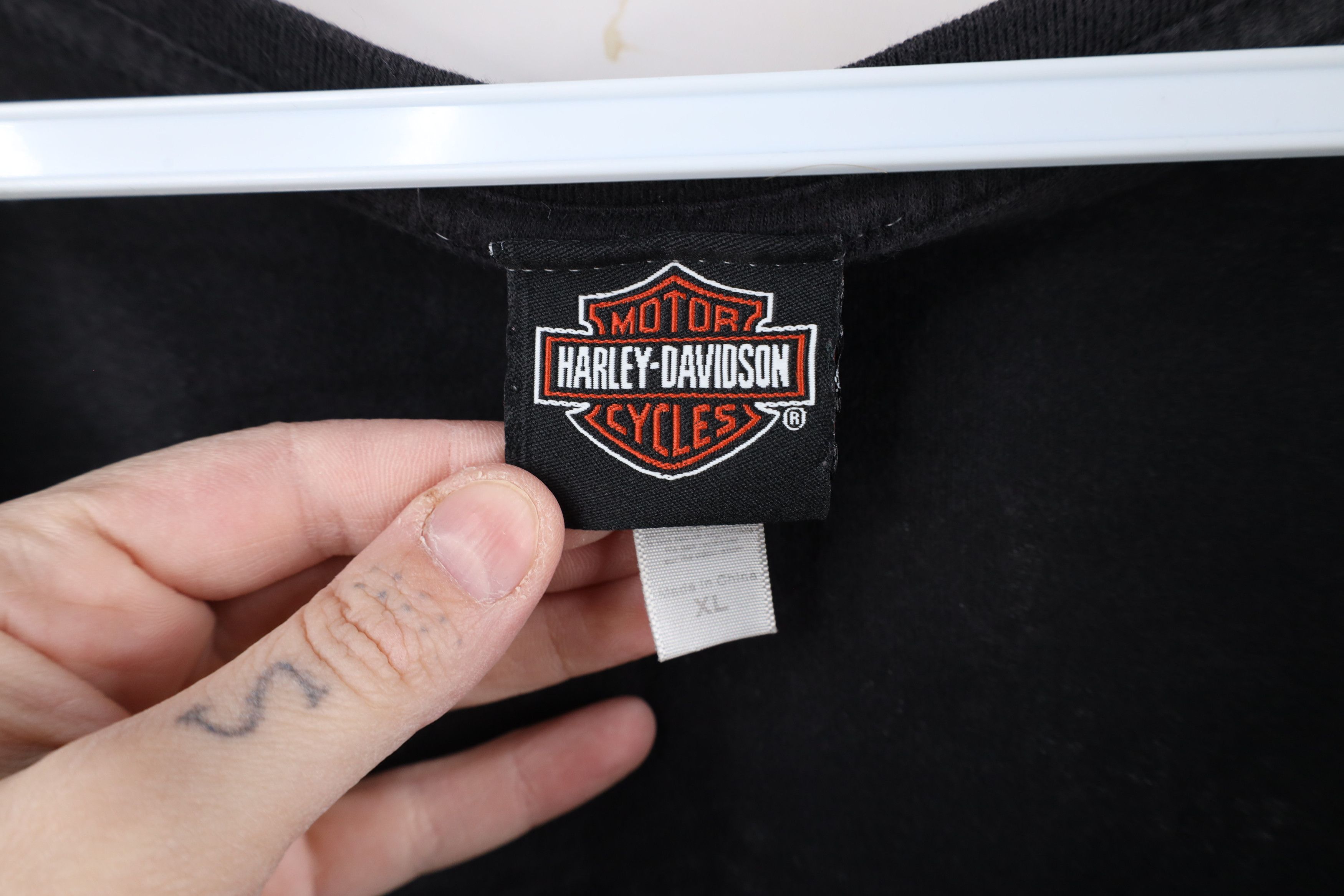 Harley Davidson × Vintage Vintage Y2K Harley Davidson Dublin Ireland T-Shirt Black Size XL / US 12-14 / IT 48-50 - 5 Thumbnail