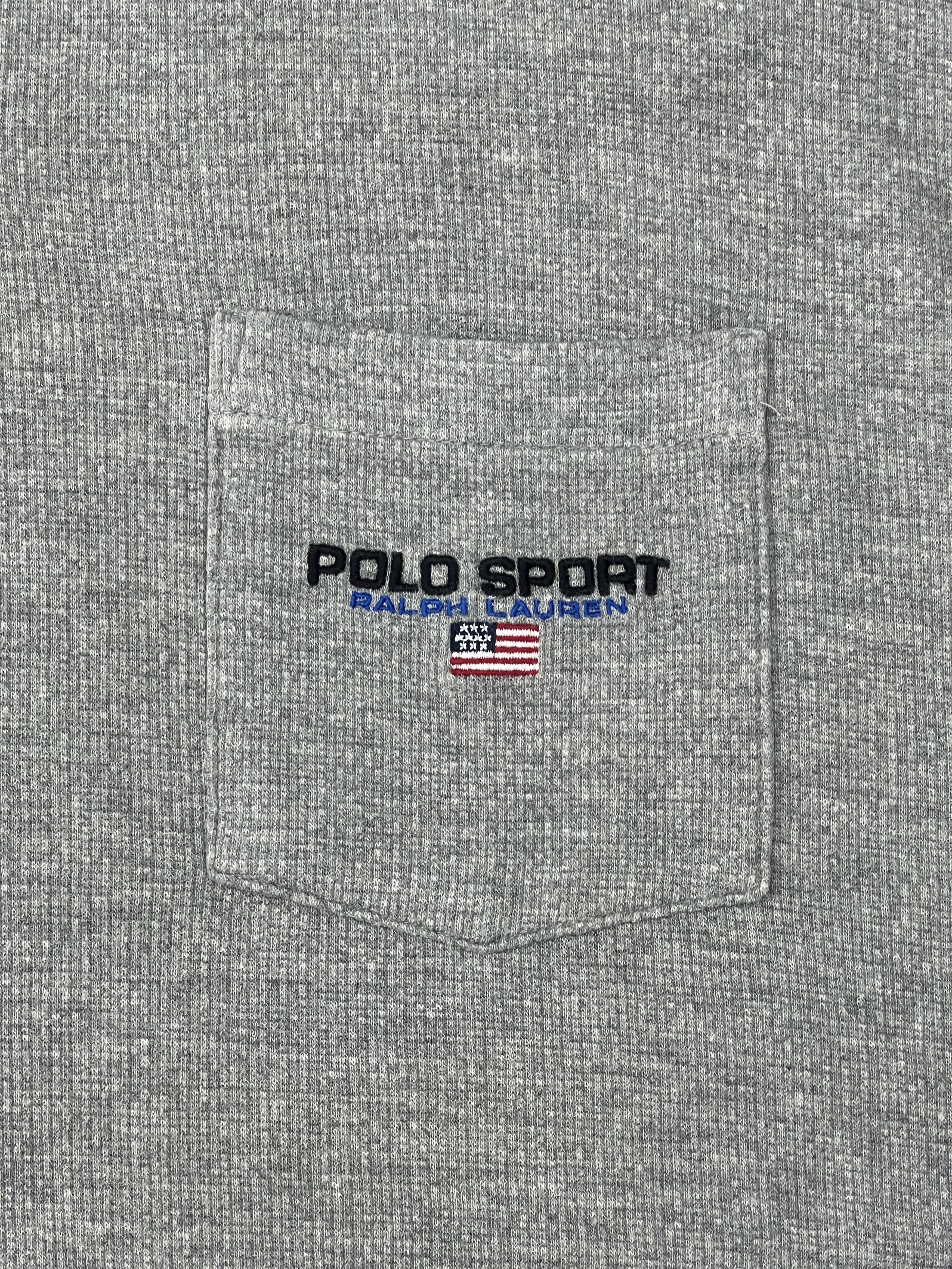Polo Ralph Lauren × Ralph Lauren Sport × Vintage Vintage Polo Sport Box Logo Polo Shirt (L) JK928 Size US L / EU 52-54 / 3 - 2 Thumbnail