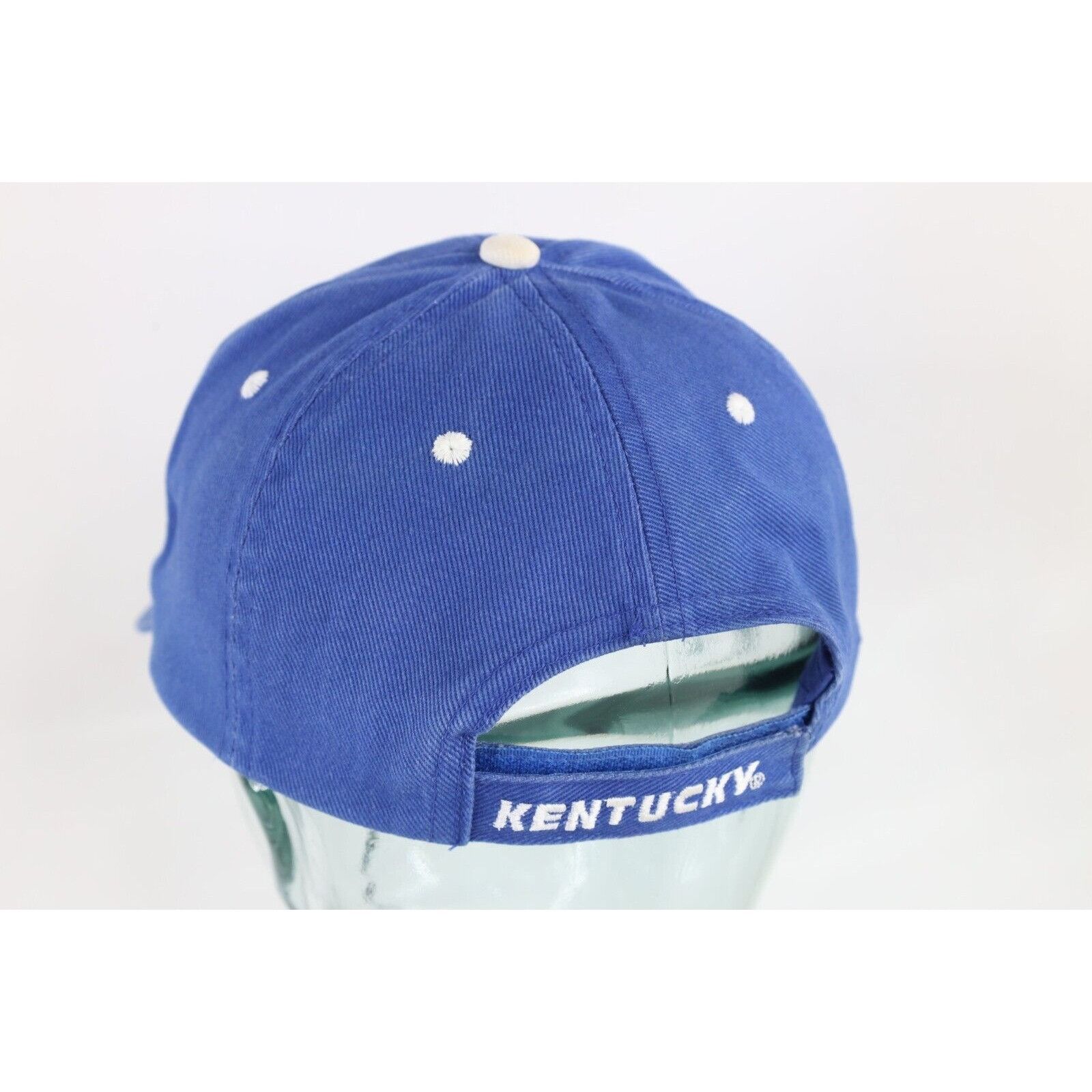 Vintage Vintage 90s Faded Spell Out University of Kentucky UK Hat Size ONE SIZE - 4 Thumbnail