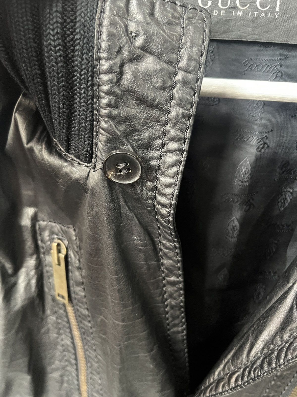 Gucci Gucci Madonna leather jacket by tom ford y2k 2000’s men icon Size US M / EU 48-50 / 2 - 7 Thumbnail