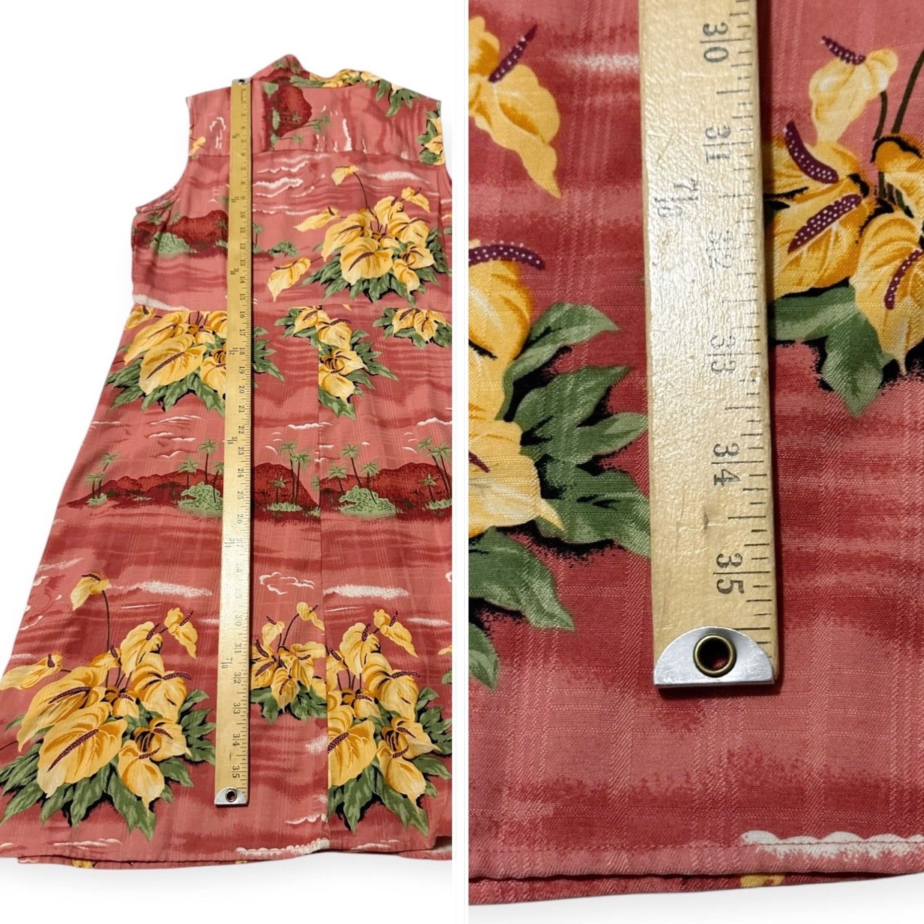 Tommy Bahama Tommy Bahama Silk Sleeveless Shirt Dress, Size 14, Hawaiian Size XL / US 12-14 / IT 48-50 - 15 Thumbnail