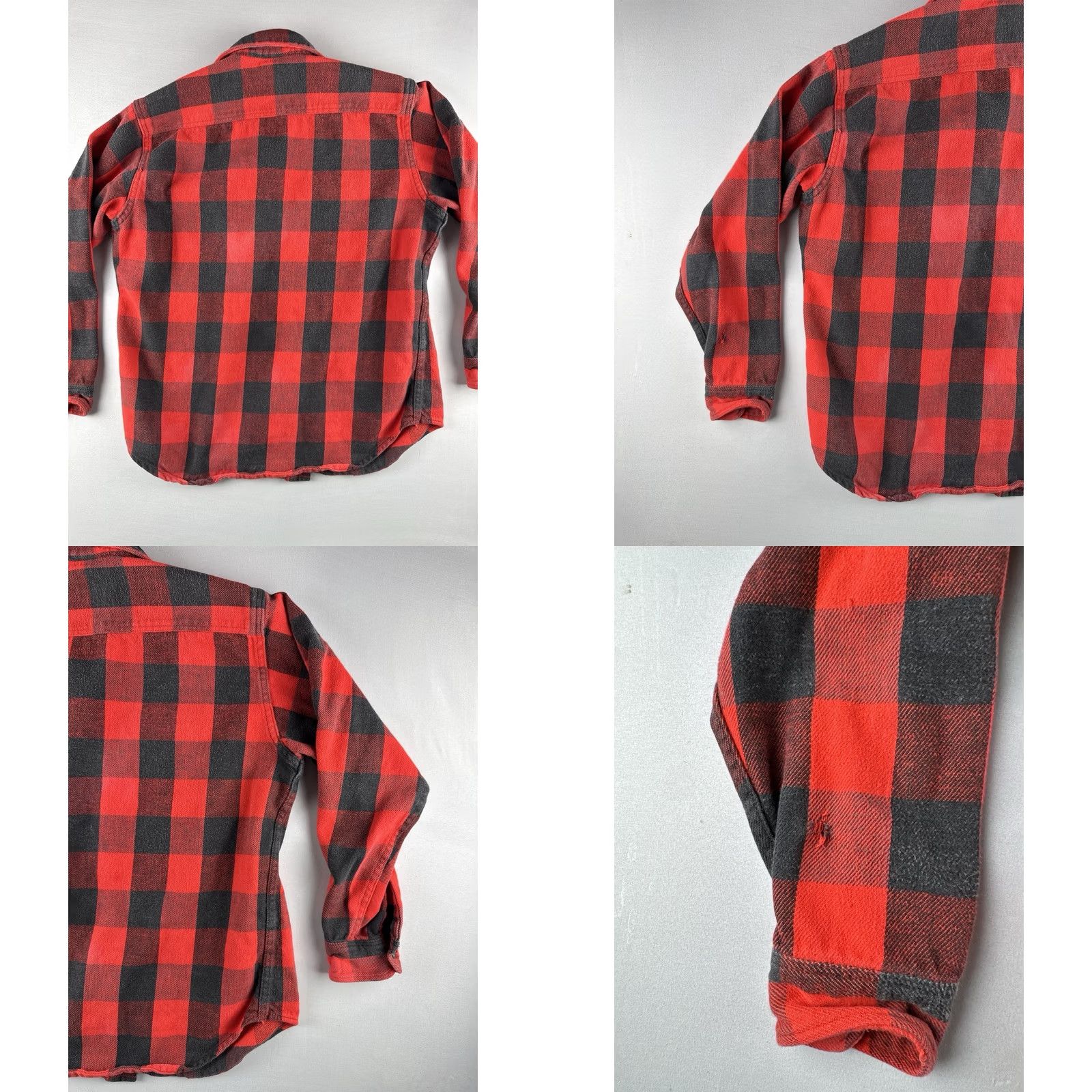 Vintage VINTAGE Prentiss Shirt Red Black USA L Flannel Button Up Workwear Mens 90s Size US L / EU 52-54 / 3 - 8 Thumbnail